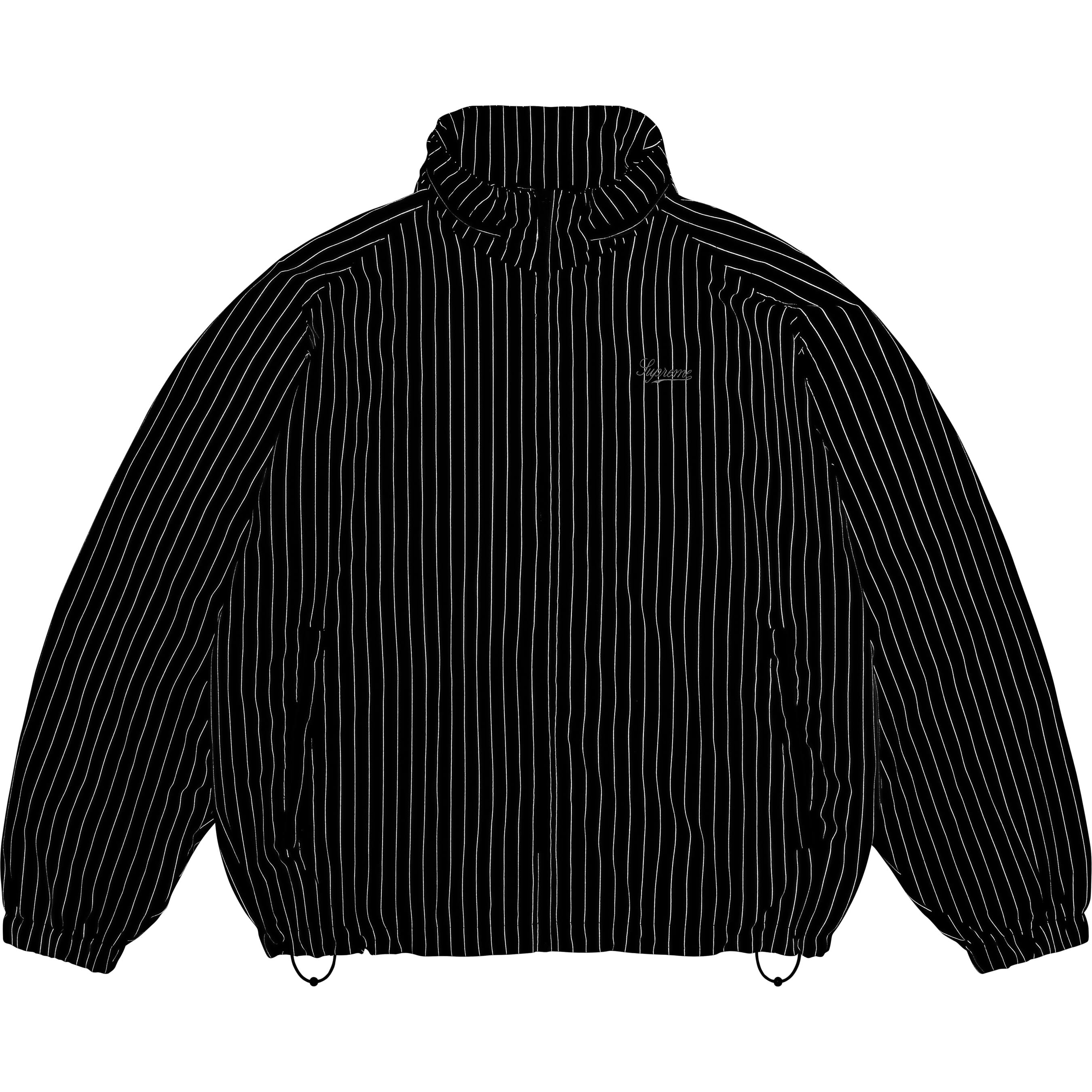 Reflective Pinstripe Track Jacket
