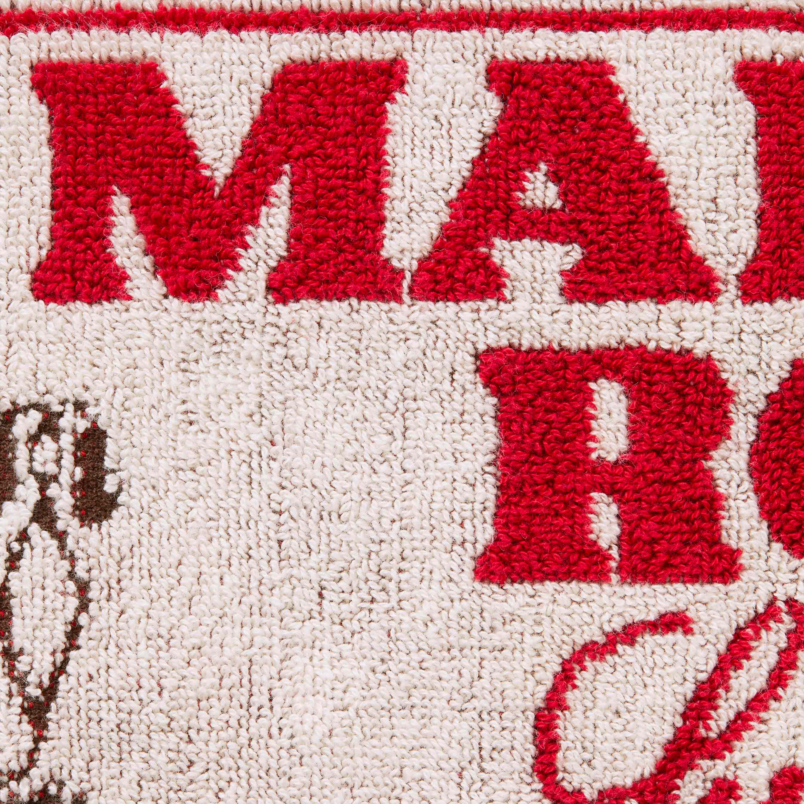 Supreme®/Martine Rose® Towel Zip Up Hooded Sweatshirt
