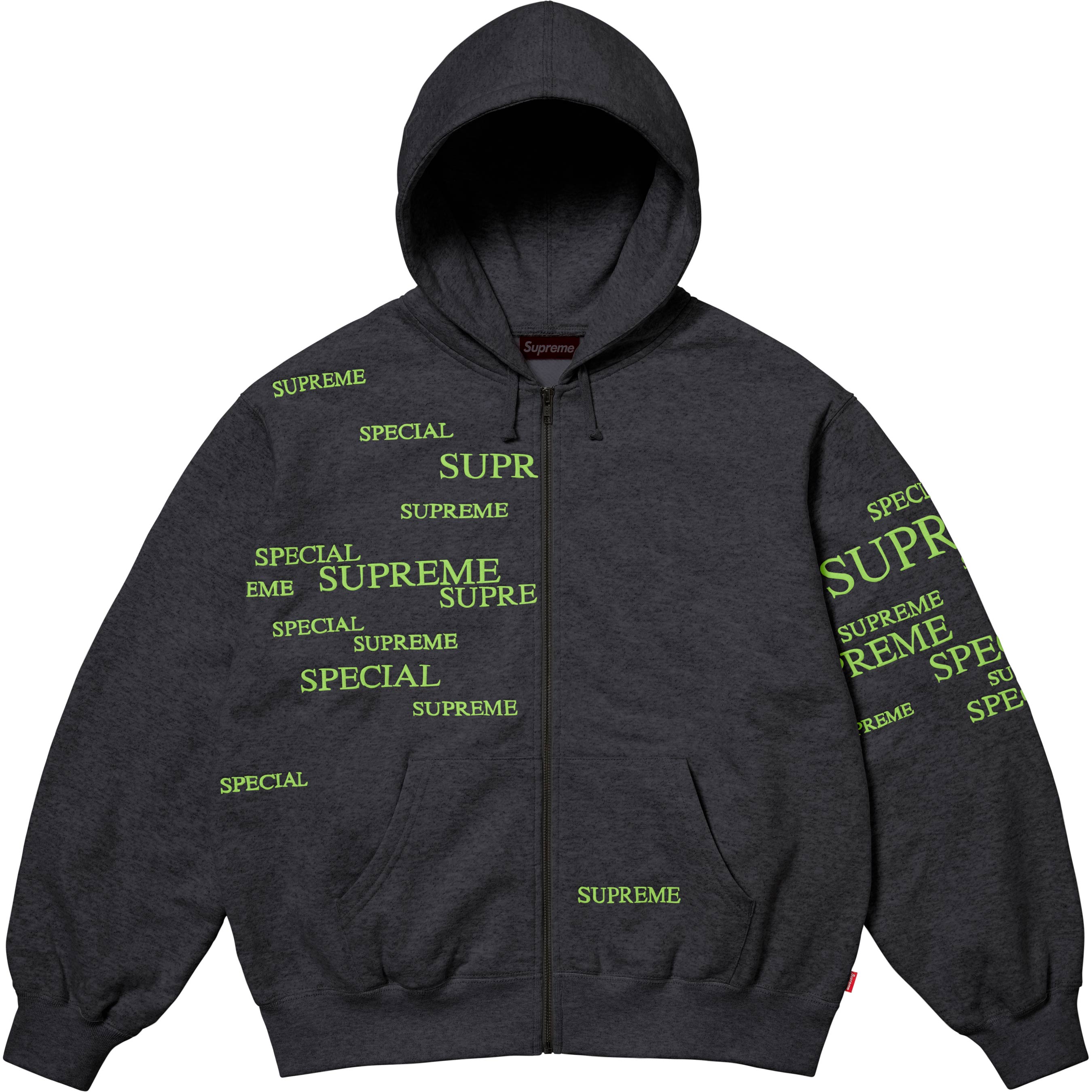 Special Zip Up Hooded Sweatshirt