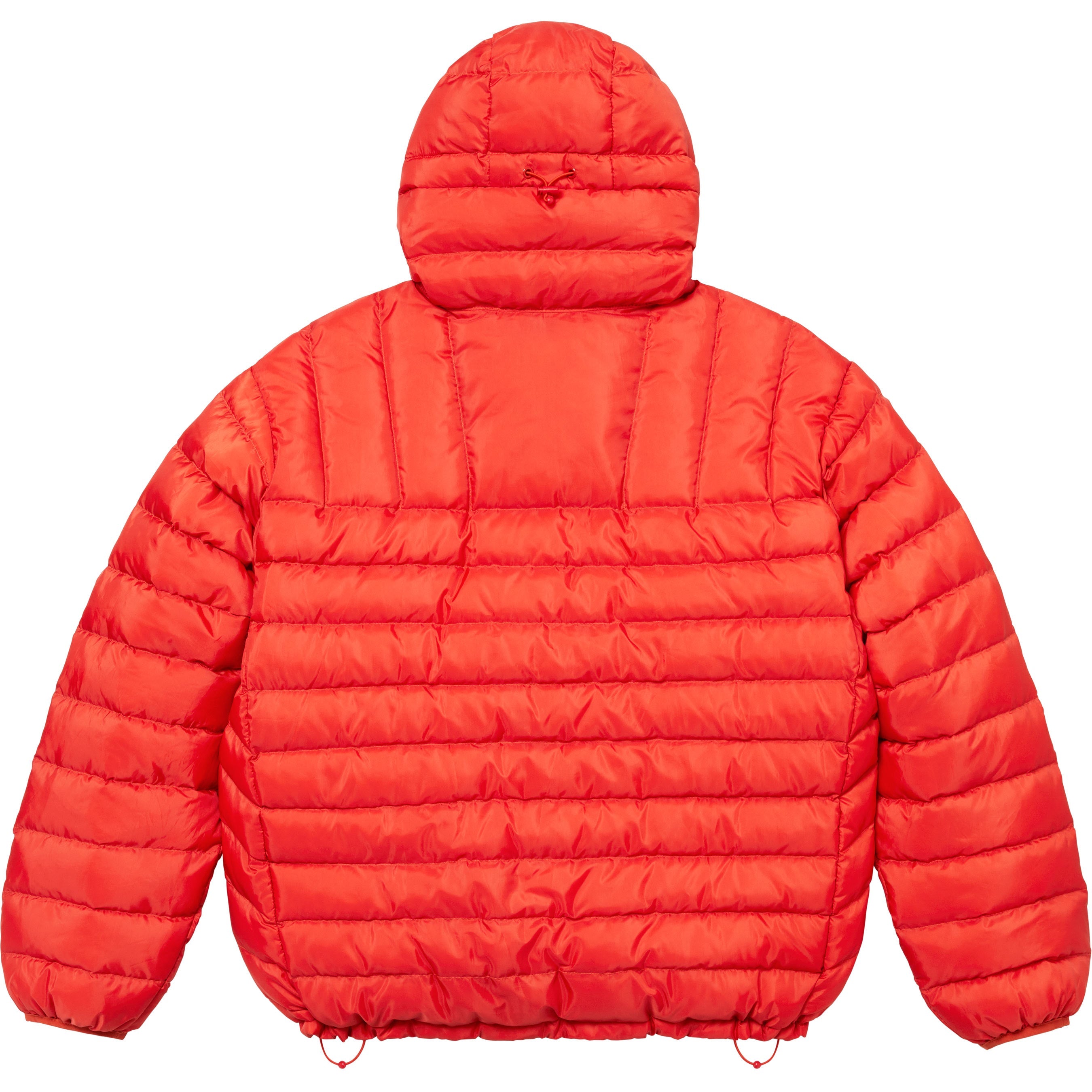 Micro Down Half Zip Hooded Pullover