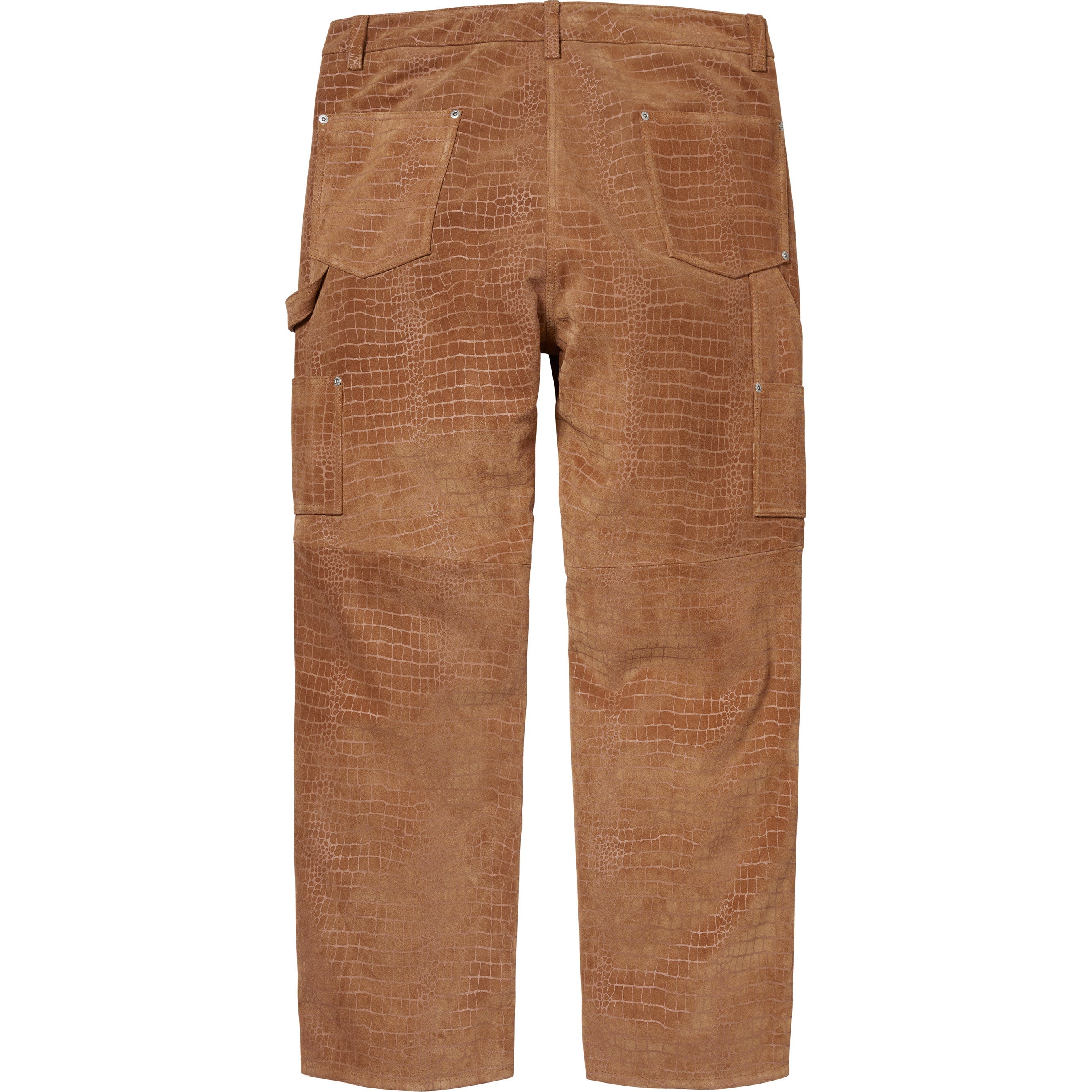 Suede Double Knee Painter Pant