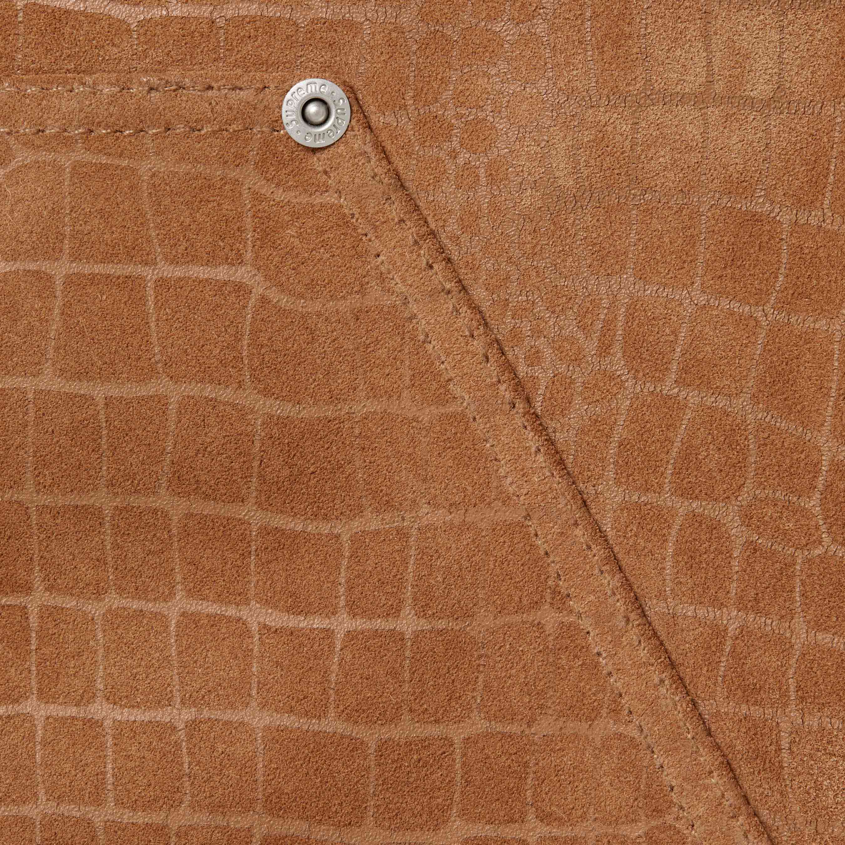 Suede Double Knee Painter Pant