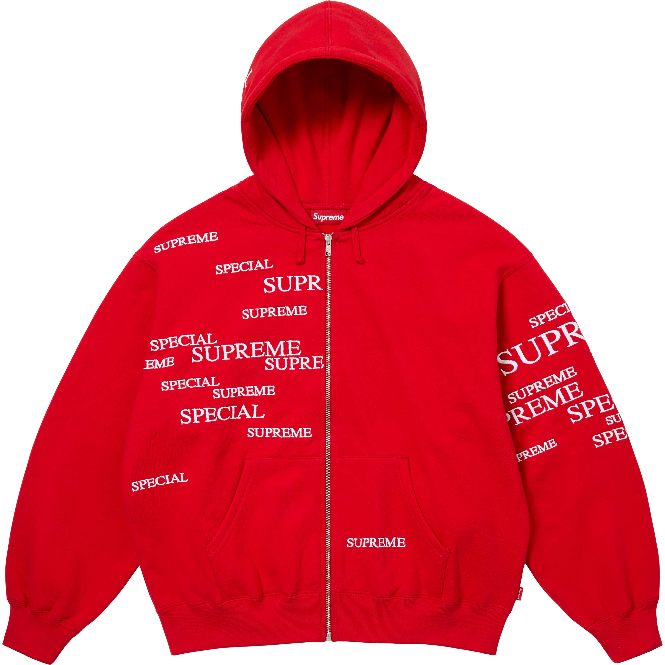 Special Zip Up Hooded Sweatshirt
