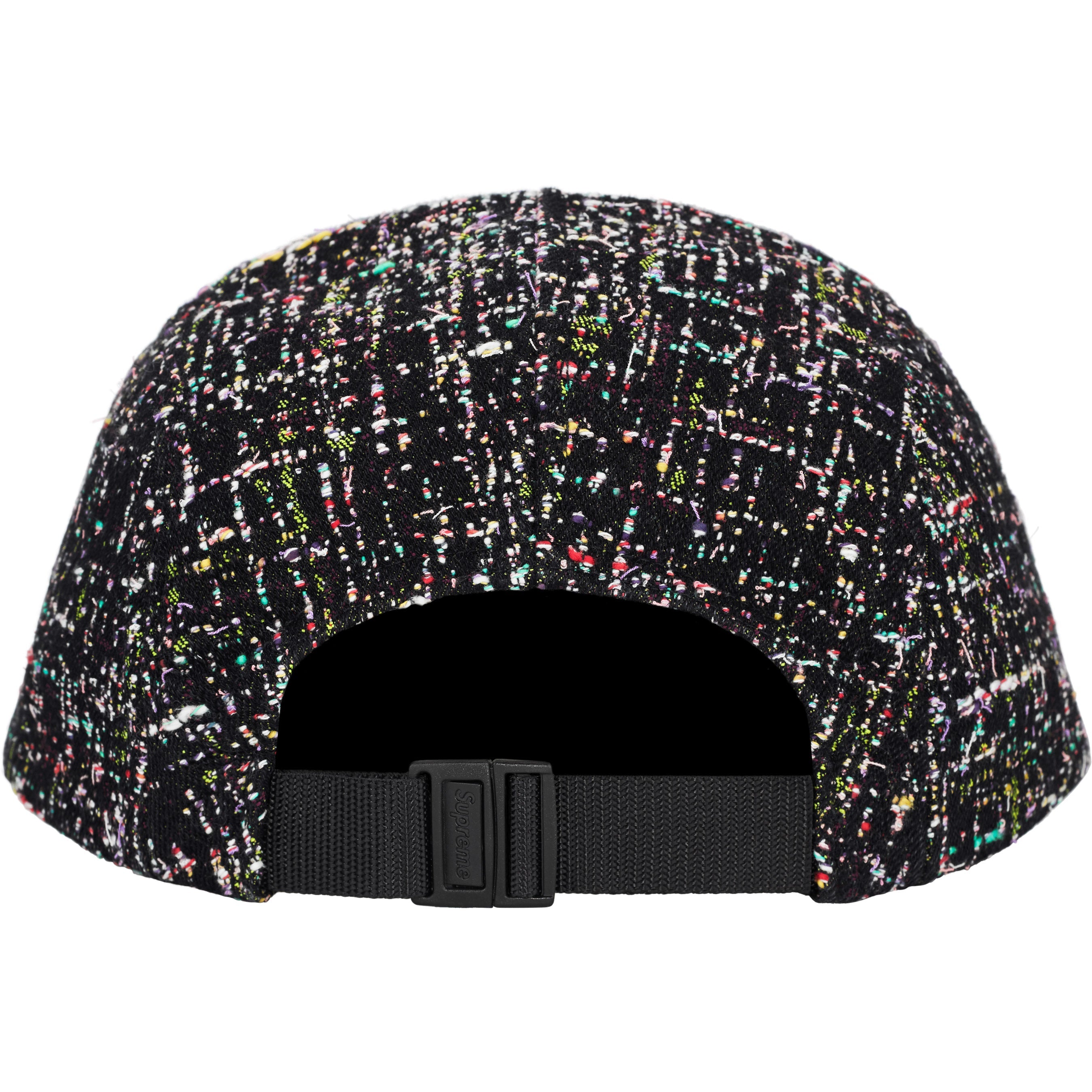 Denim Bouclé Camp Cap