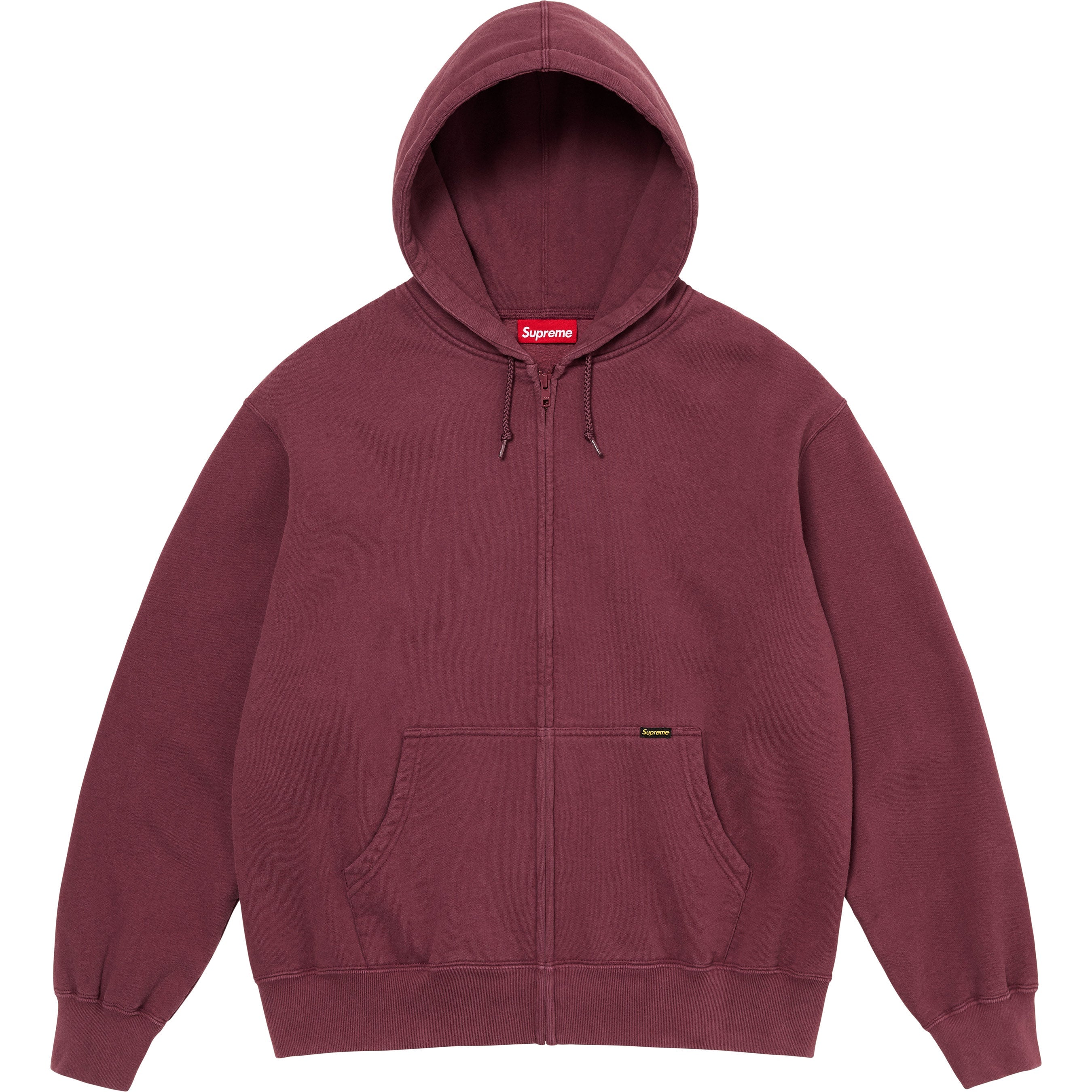 Work Zip Up Hooded Sweatshirt