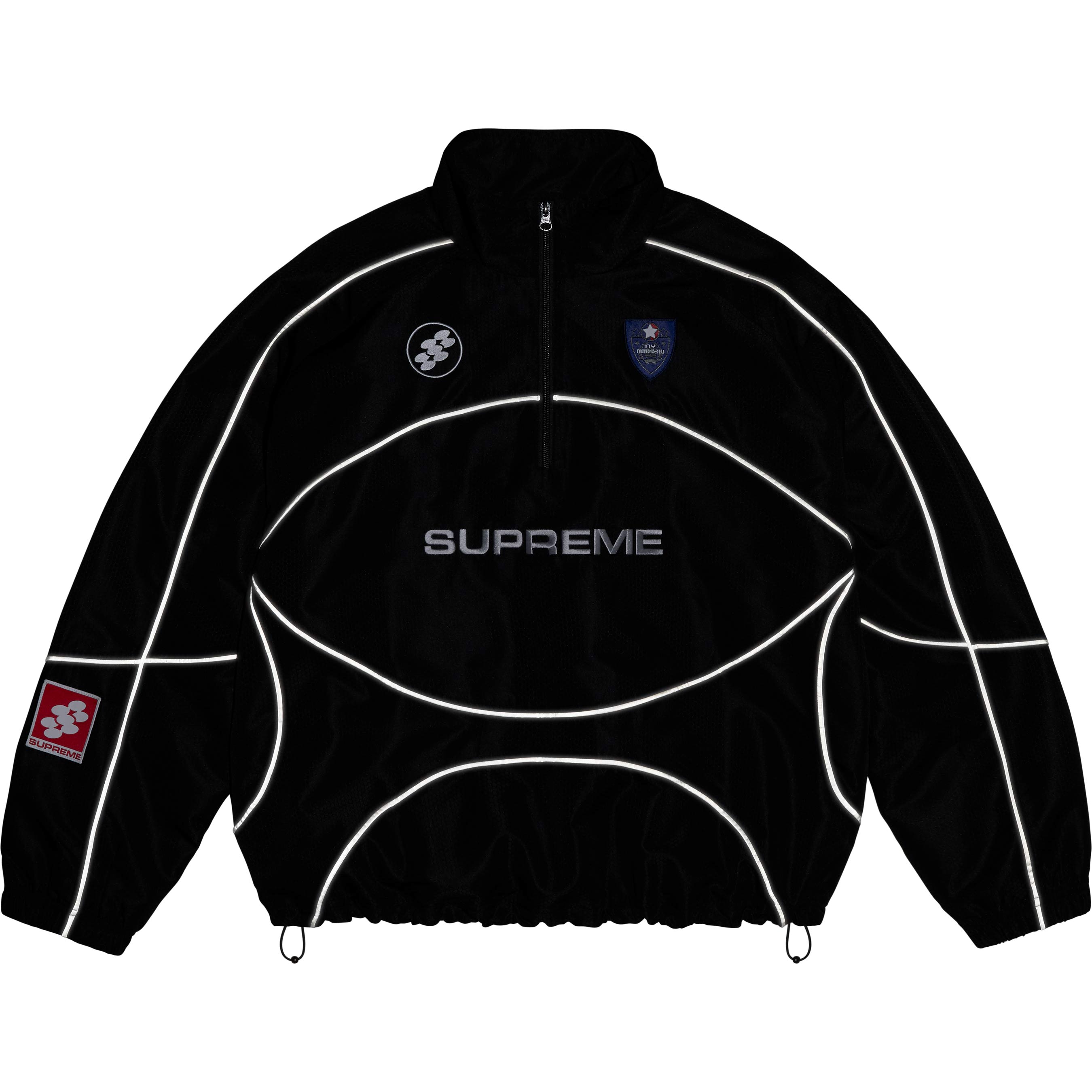 Reflective Piping Pullover