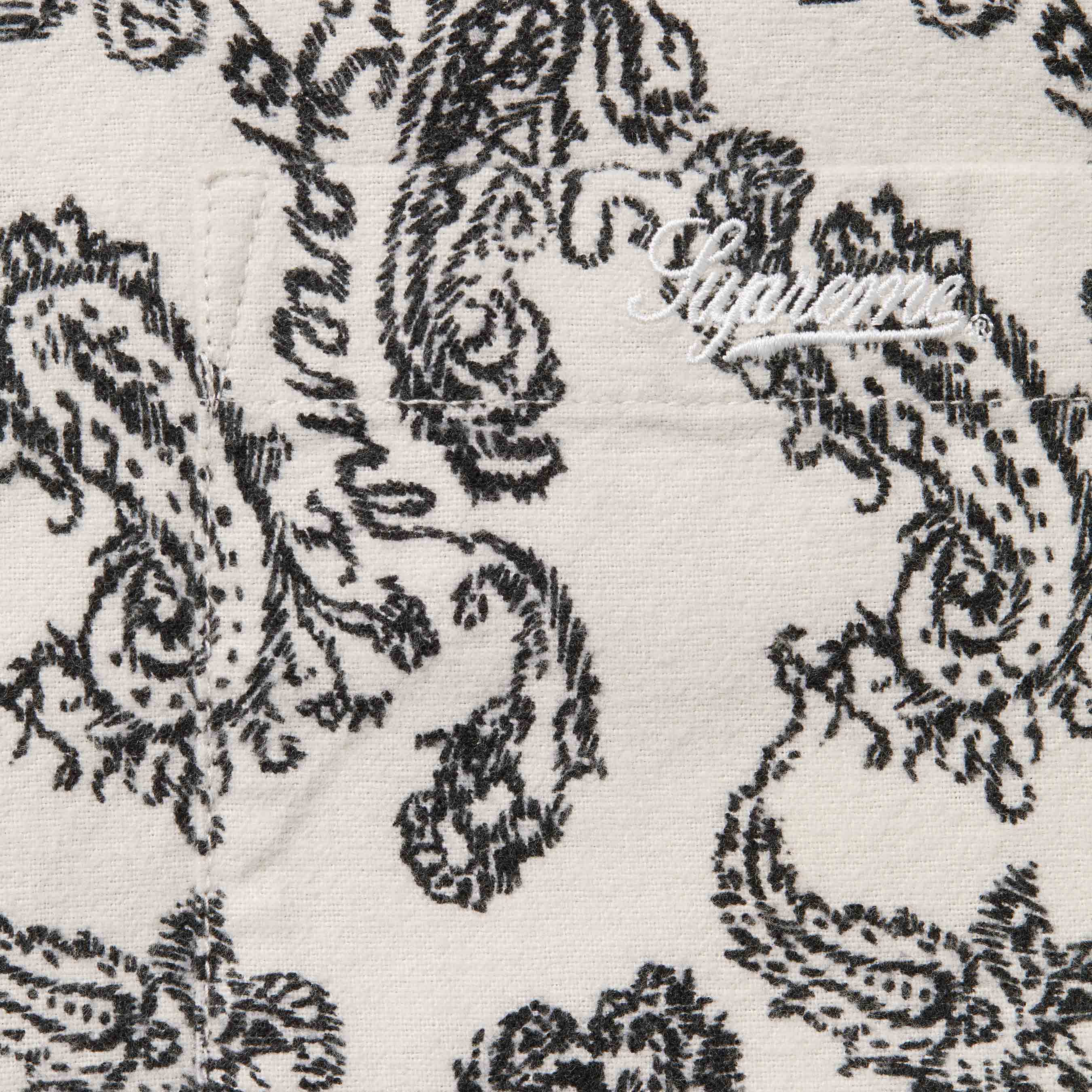 Paisley Flannel Shirt