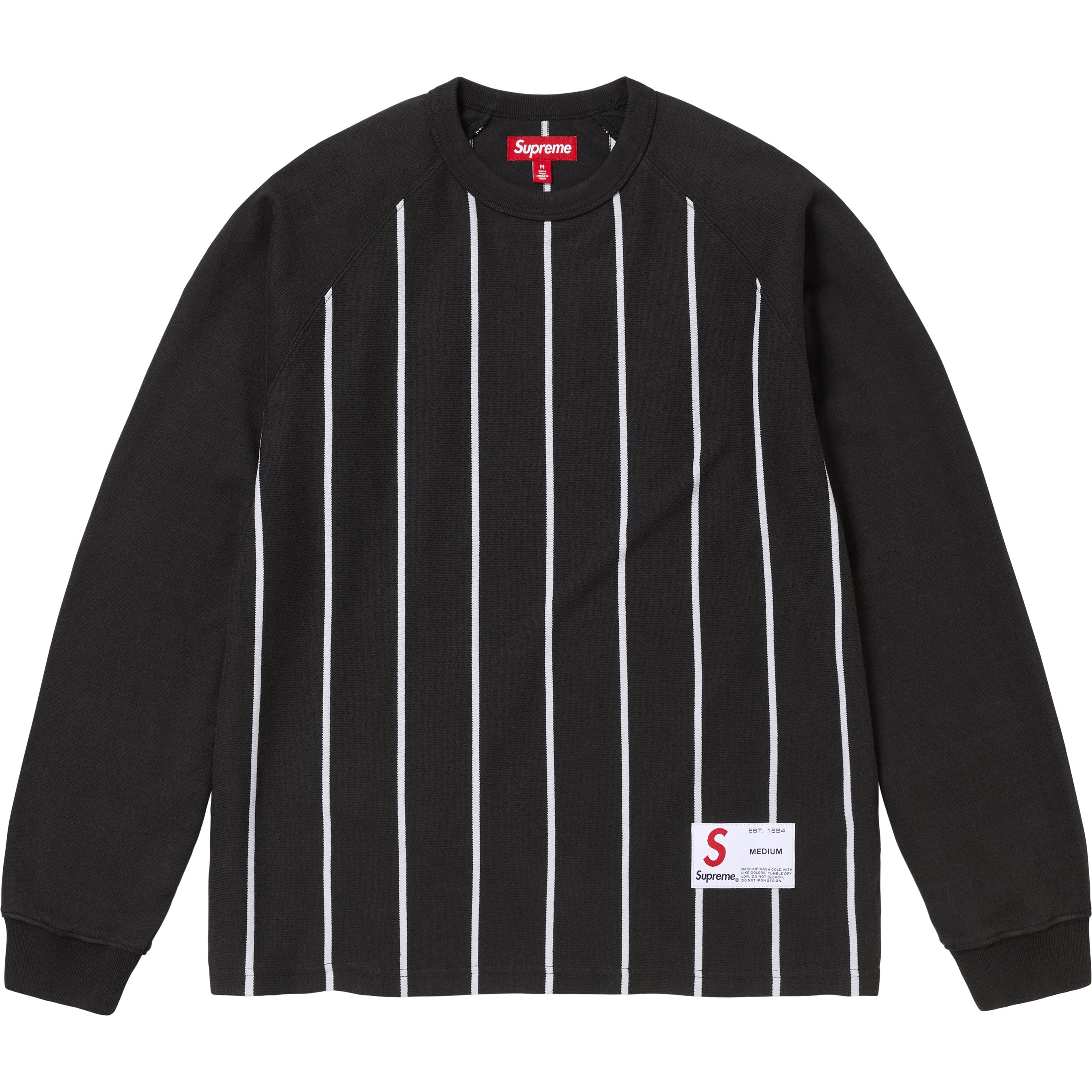 Stripe Raglan L/S Top
