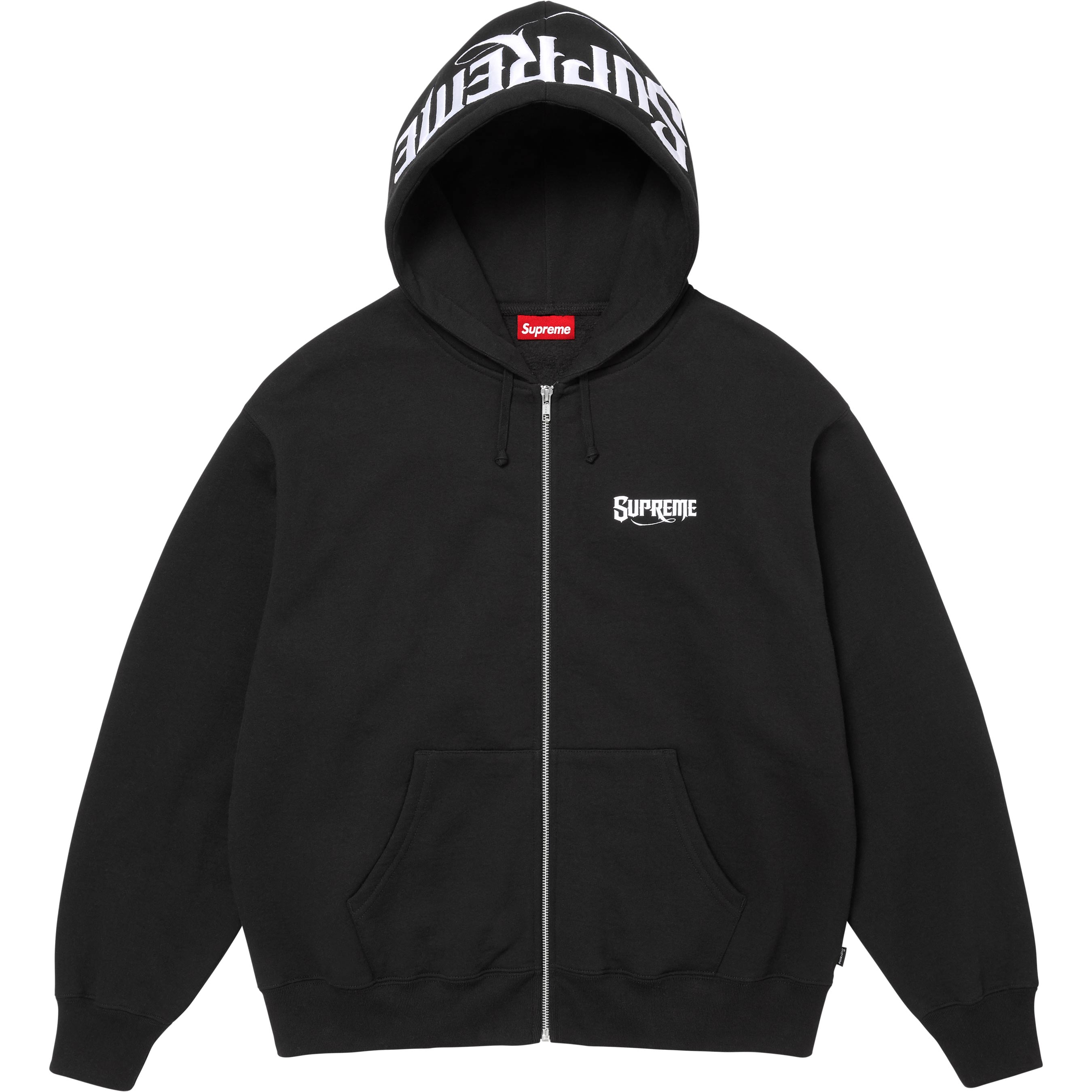 Mister Cartoon Zip Up Hooded Sweatshirt