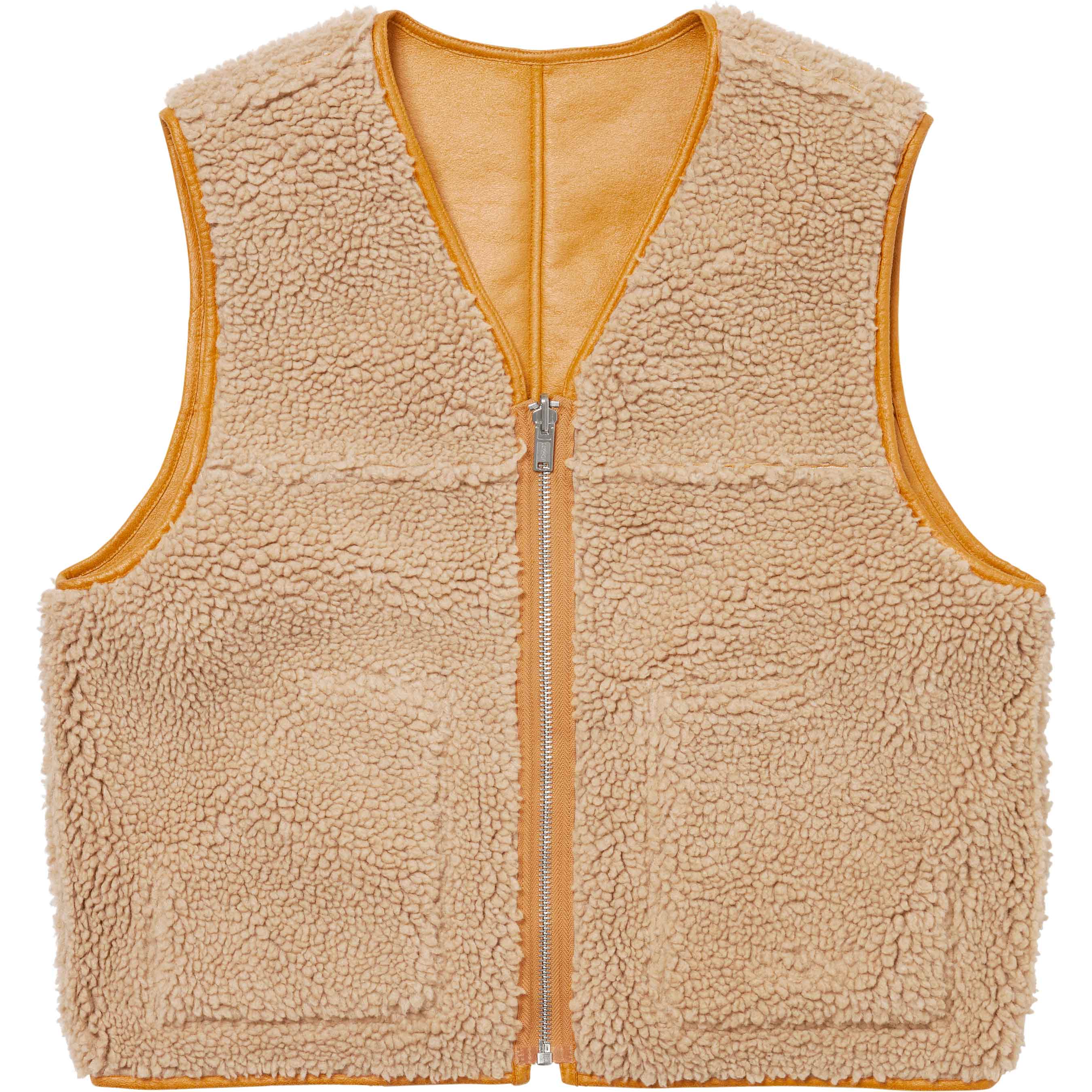 Reversible Faux Shearling Vest