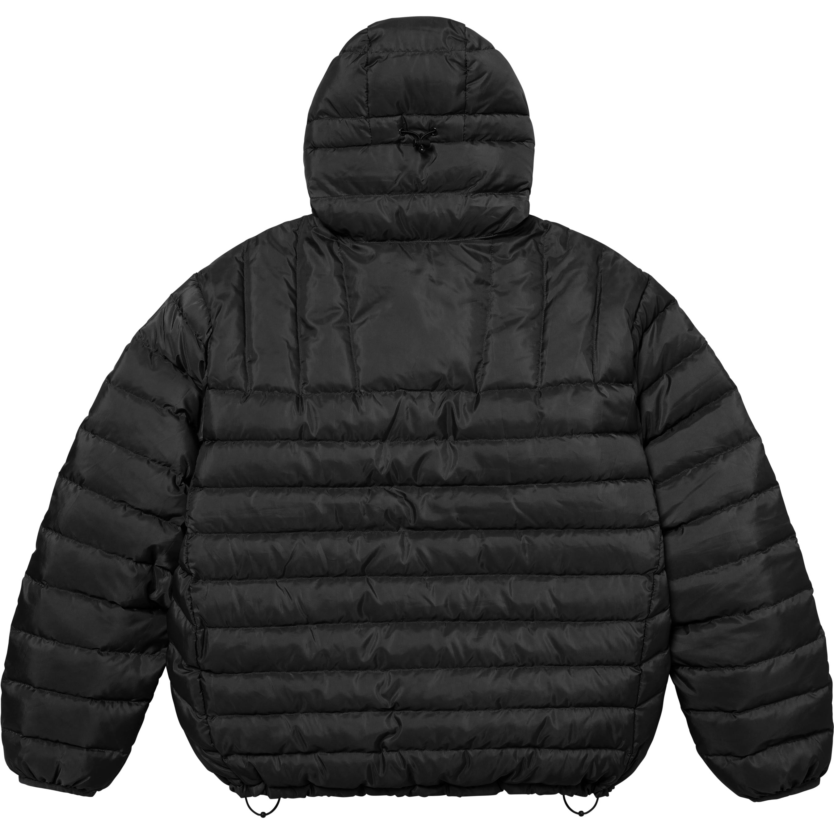 Micro Down Half Zip Hooded Pullover