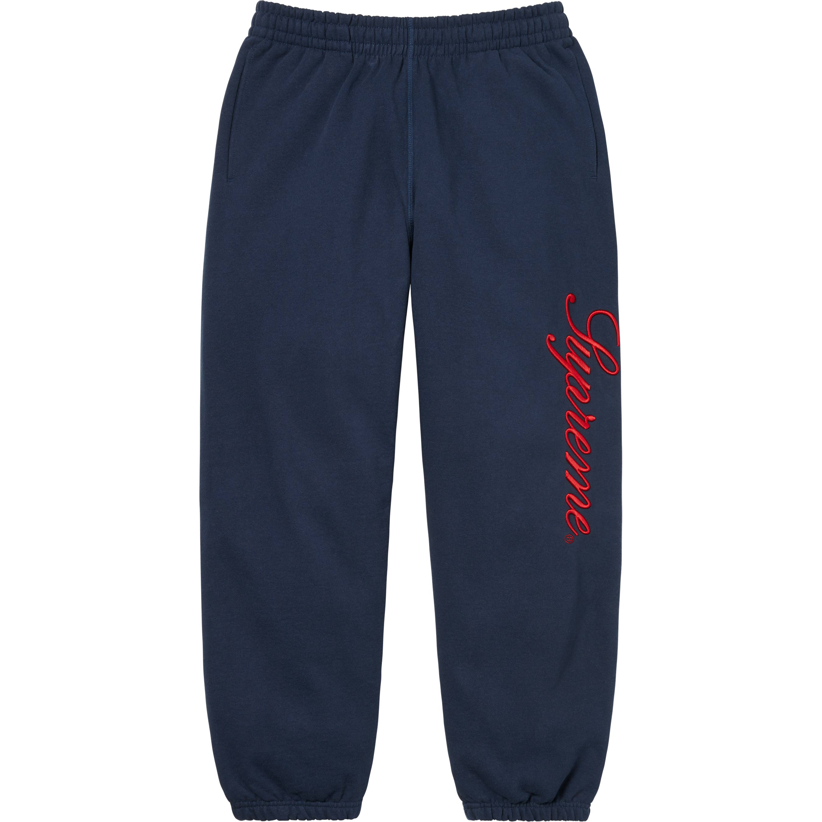 Embroidered Script Sweatpant