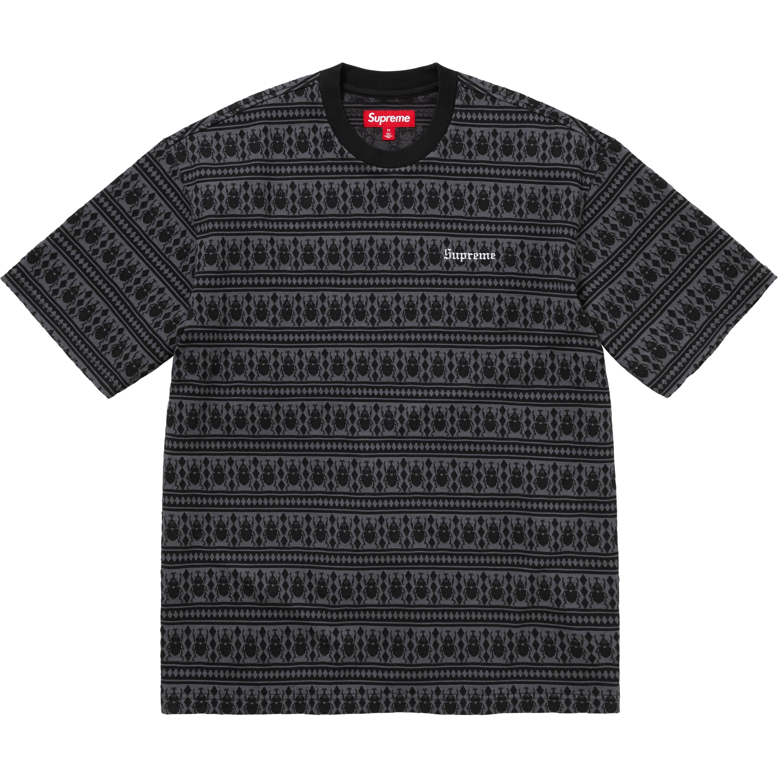Jacquard Scarab S/S Top