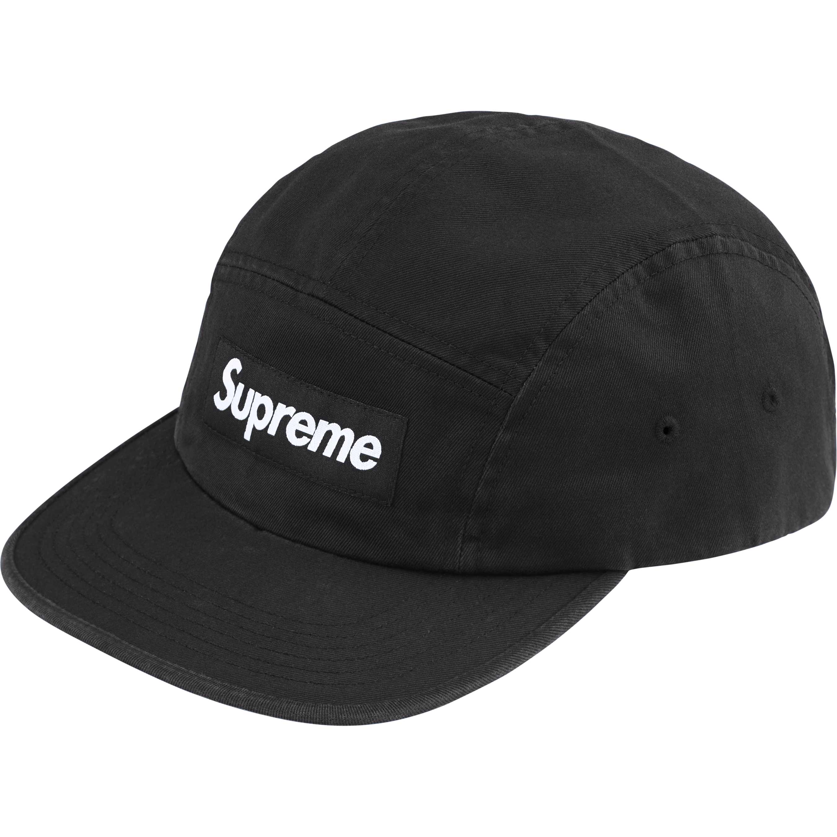 Washed Chino Twill Camp Cap