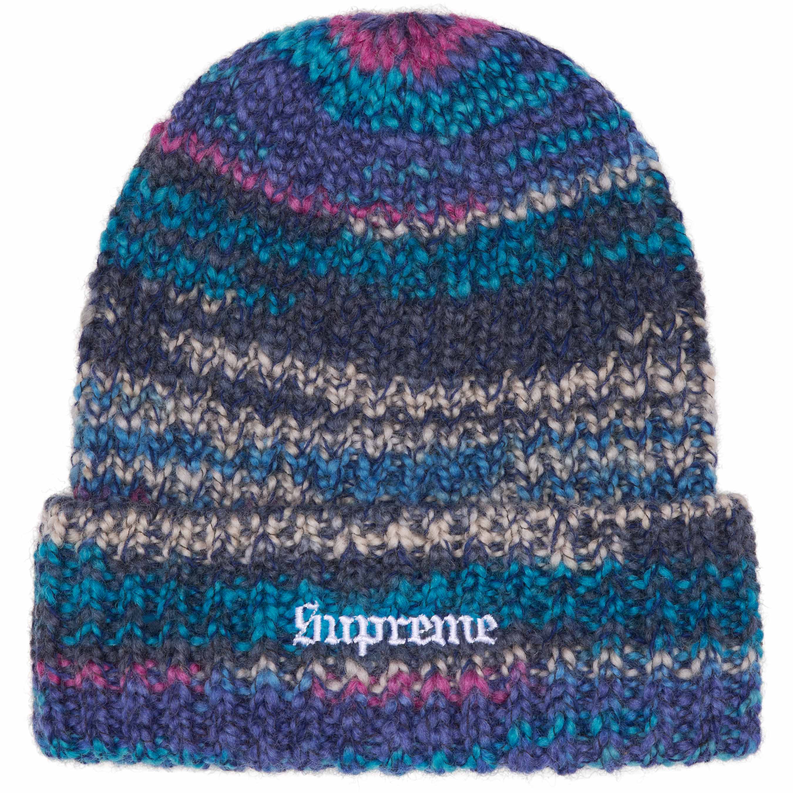 Space Dye Stripe Beanie