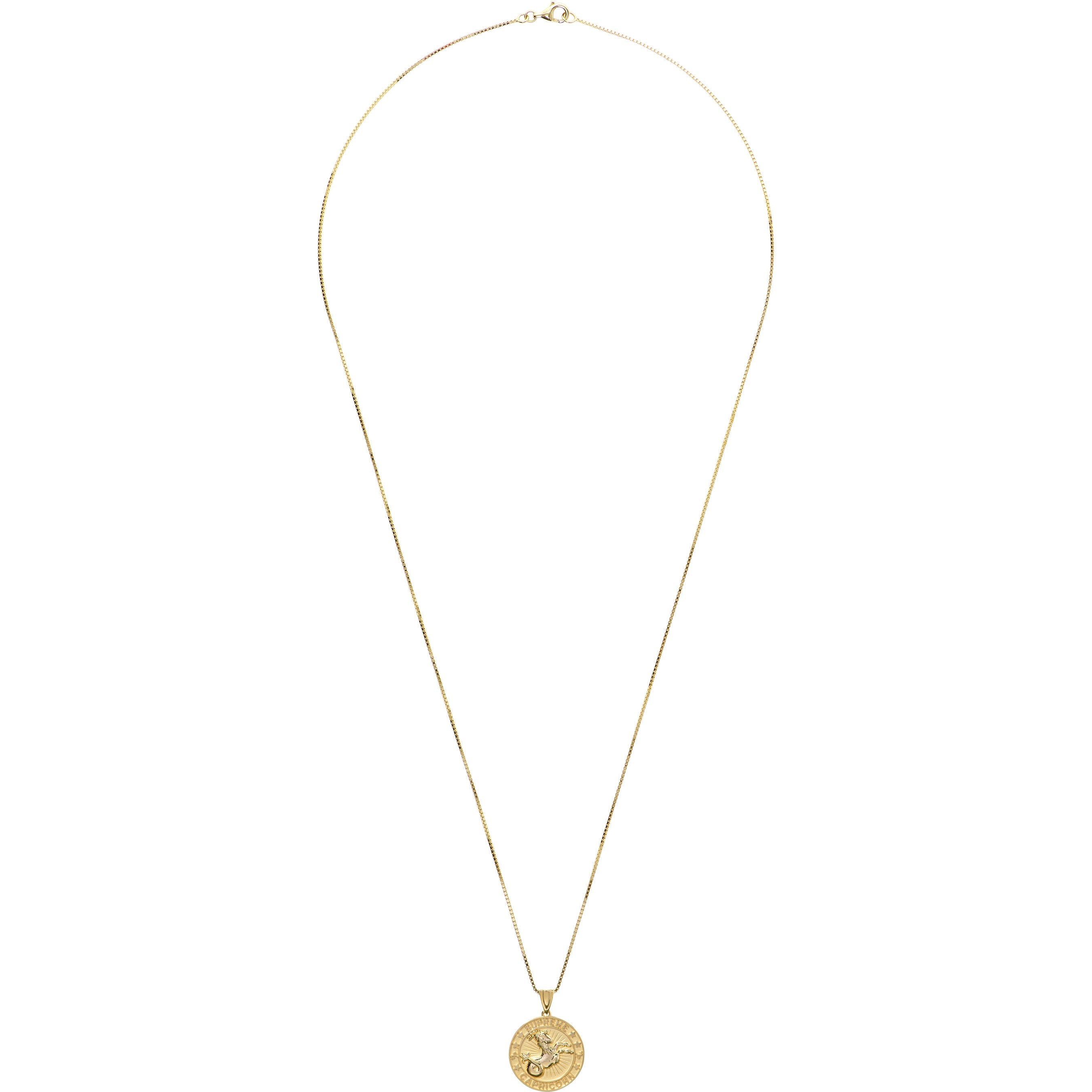 Supreme®/Jacob&Co 14K Gold Zodiac Pendant