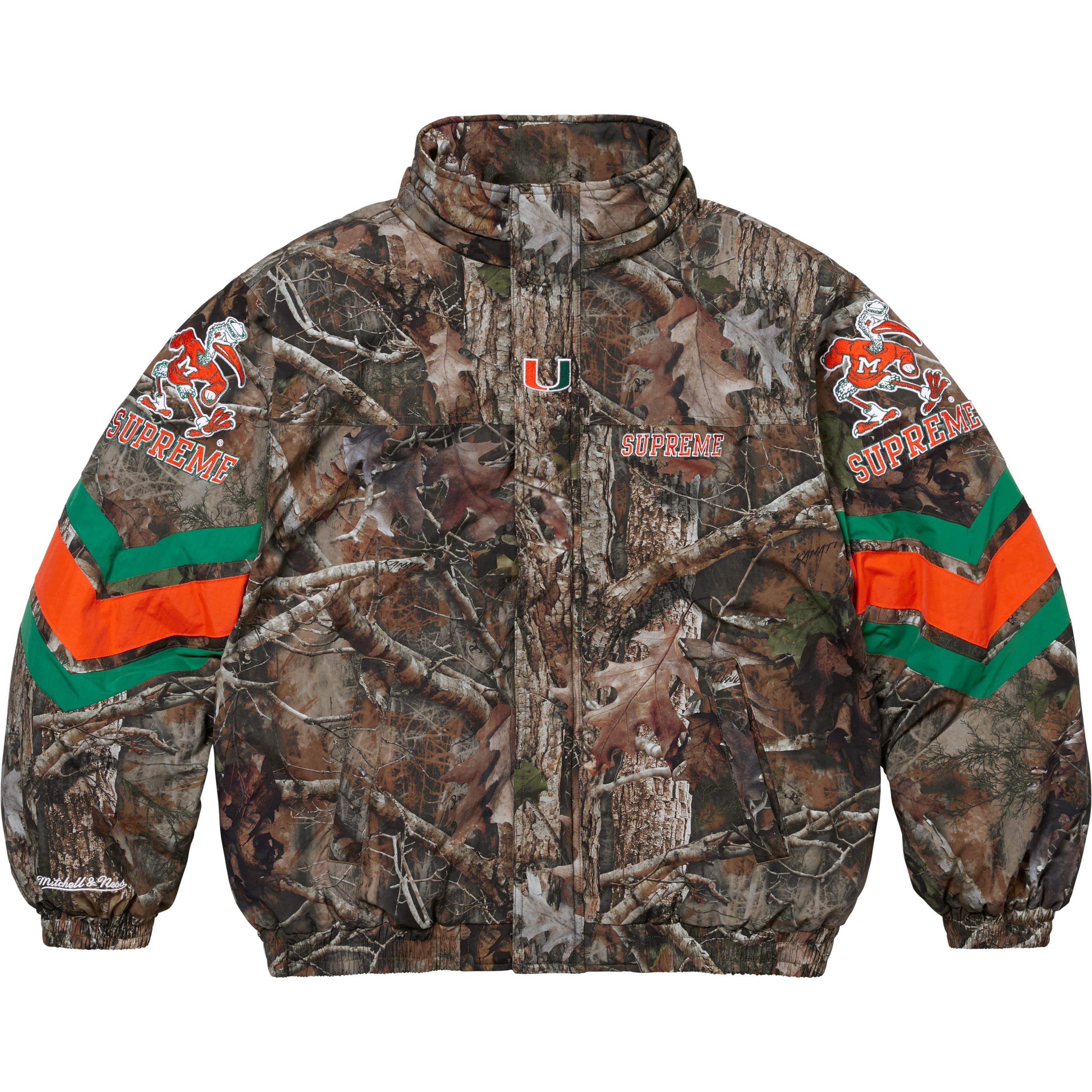Supreme®/Mitchell & Ness NCAA Hooded Stadium Jacket