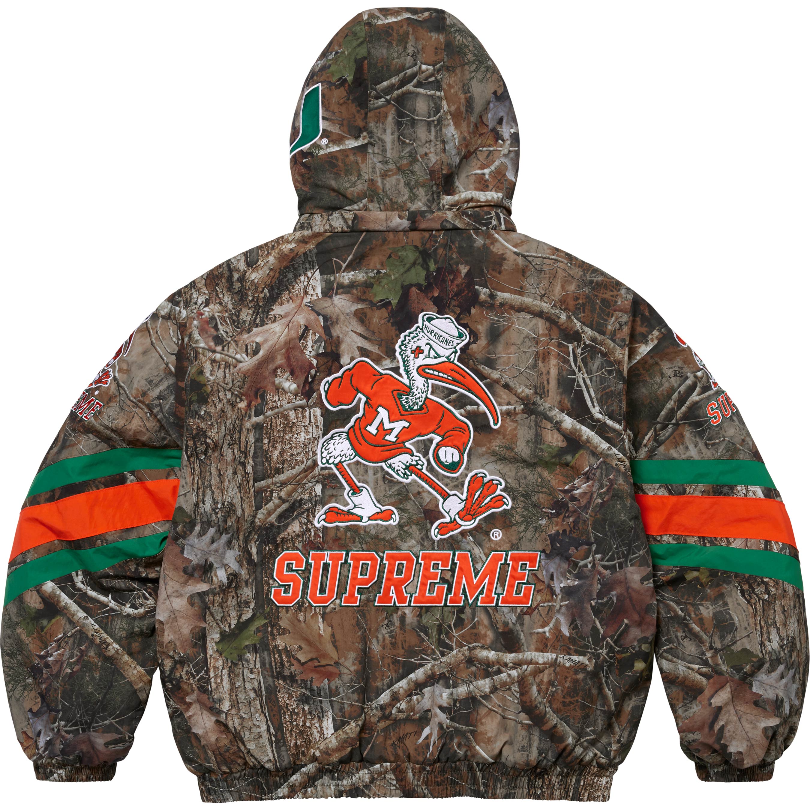 Supreme®/Mitchell & Ness NCAA Hooded Stadium Jacket