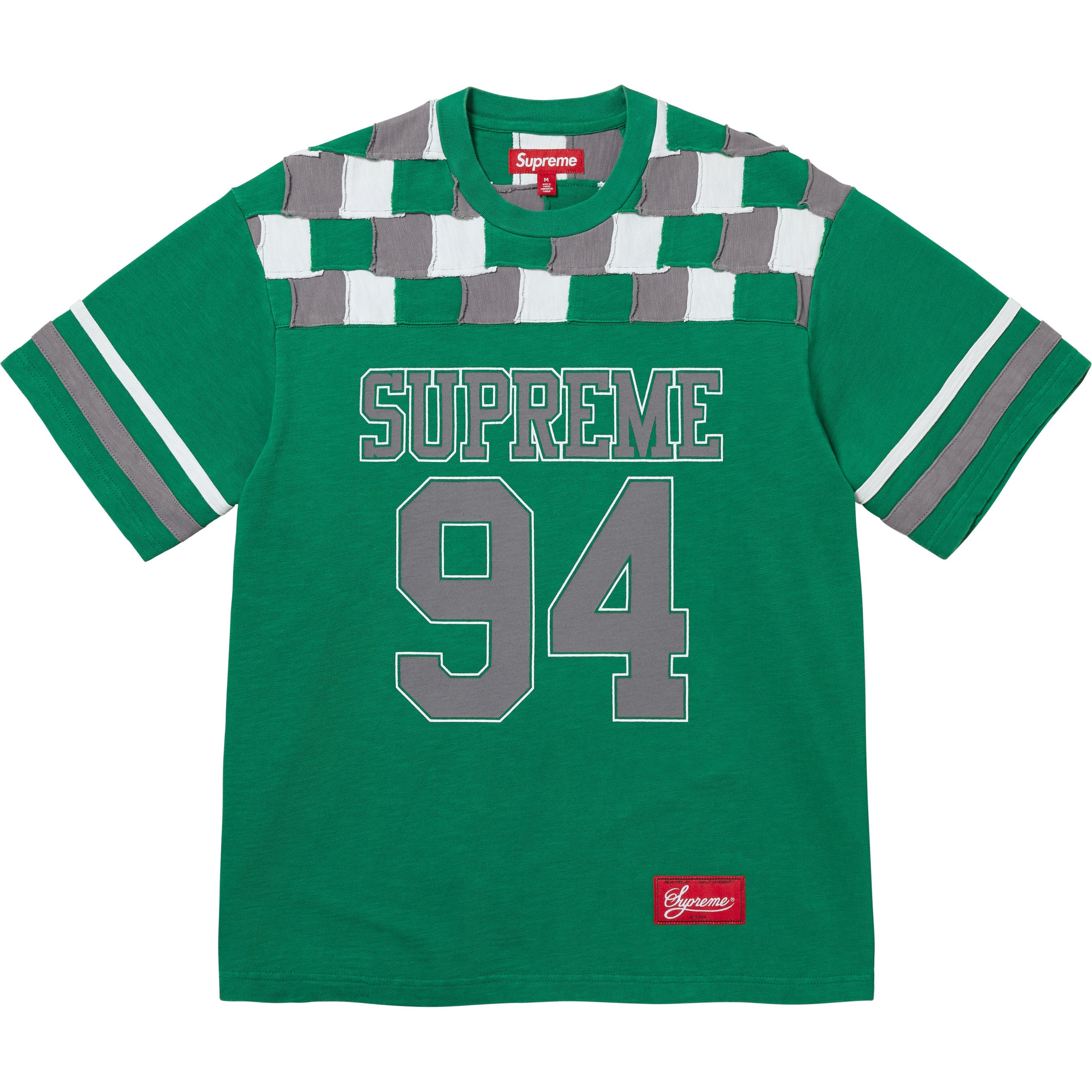 Patchwork Yoke Football Top