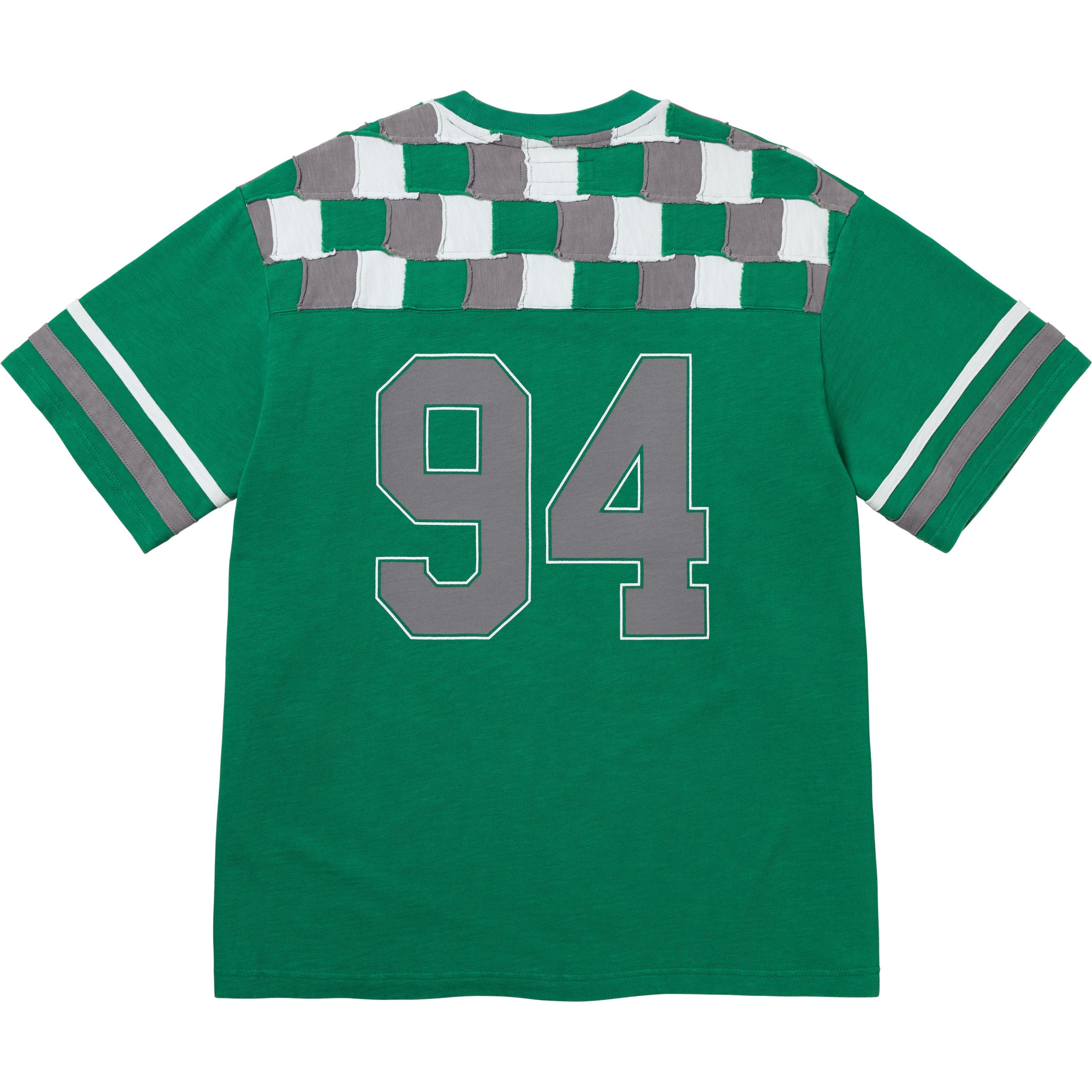 Patchwork Yoke Football Top