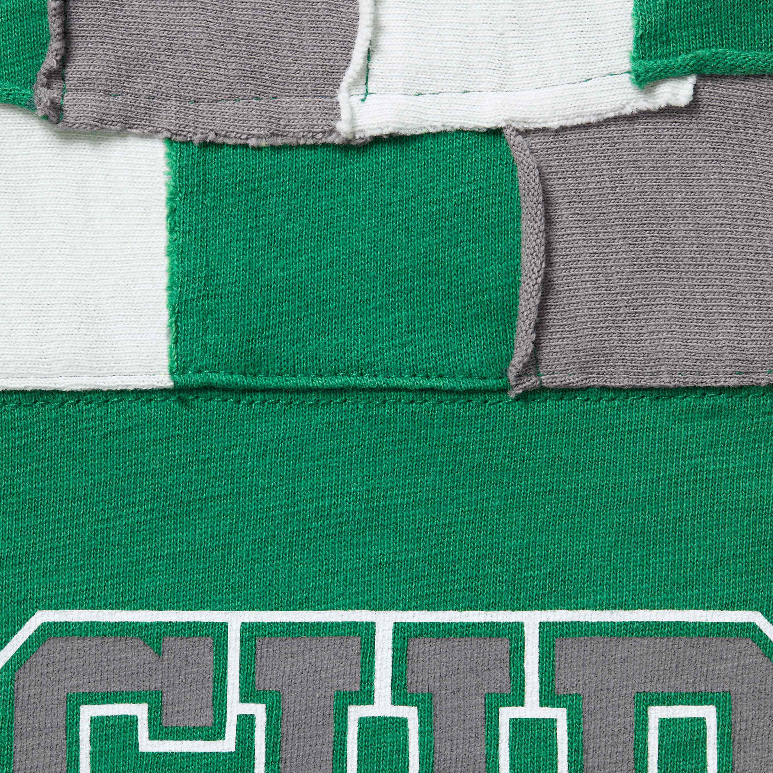Patchwork Yoke Football Top