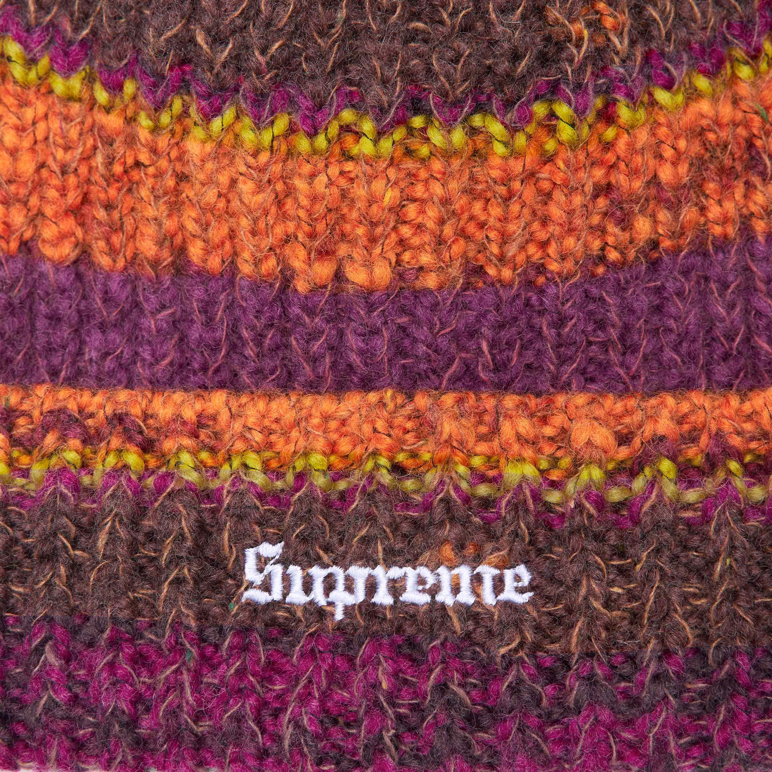 Space Dye Stripe Beanie