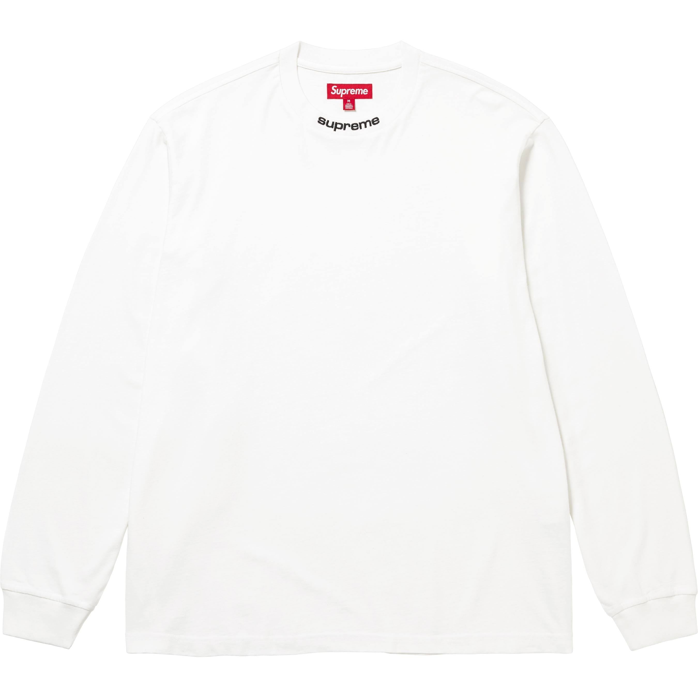 Embroidered Collar L/S Top