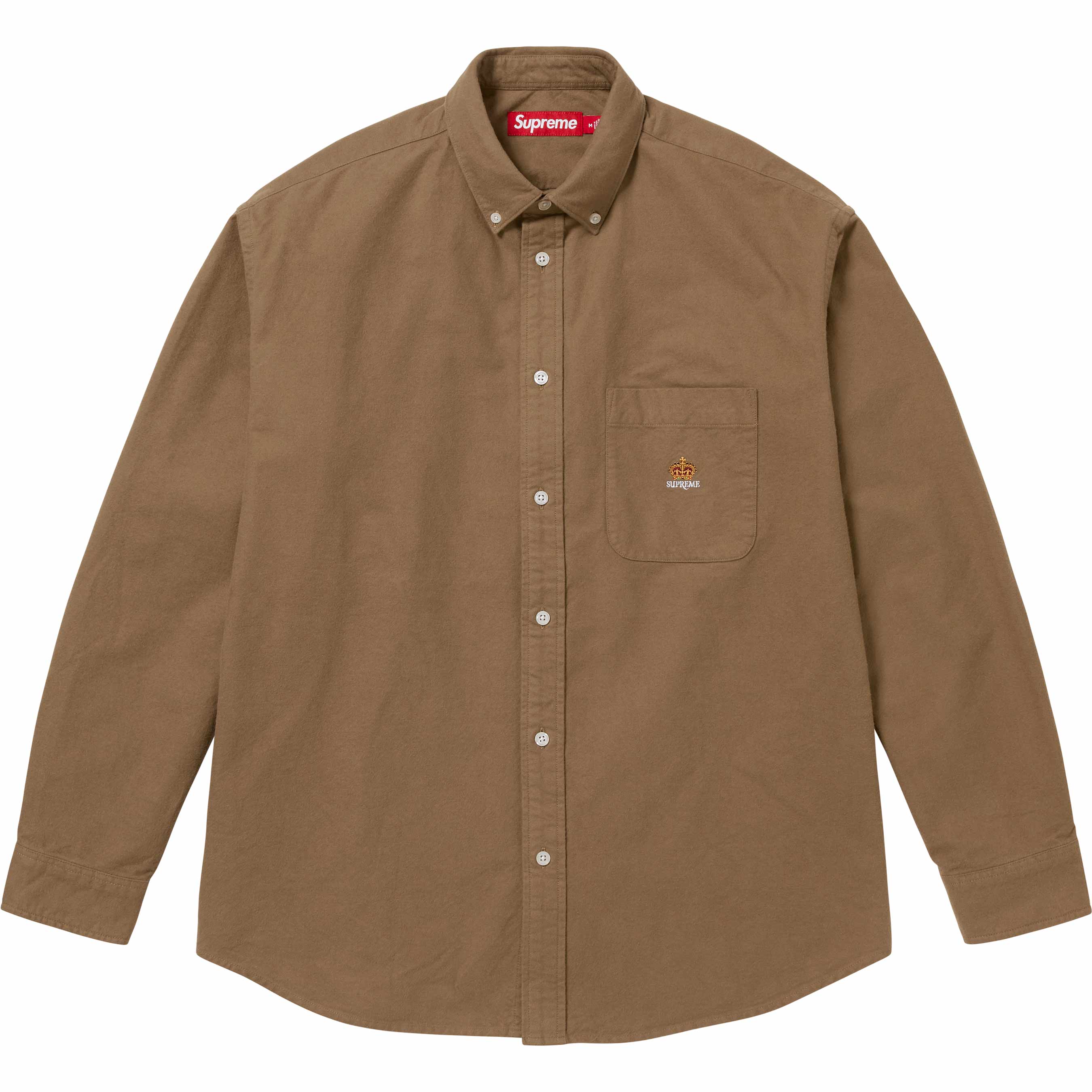 Loose Fit Flannel Oxford Shirt