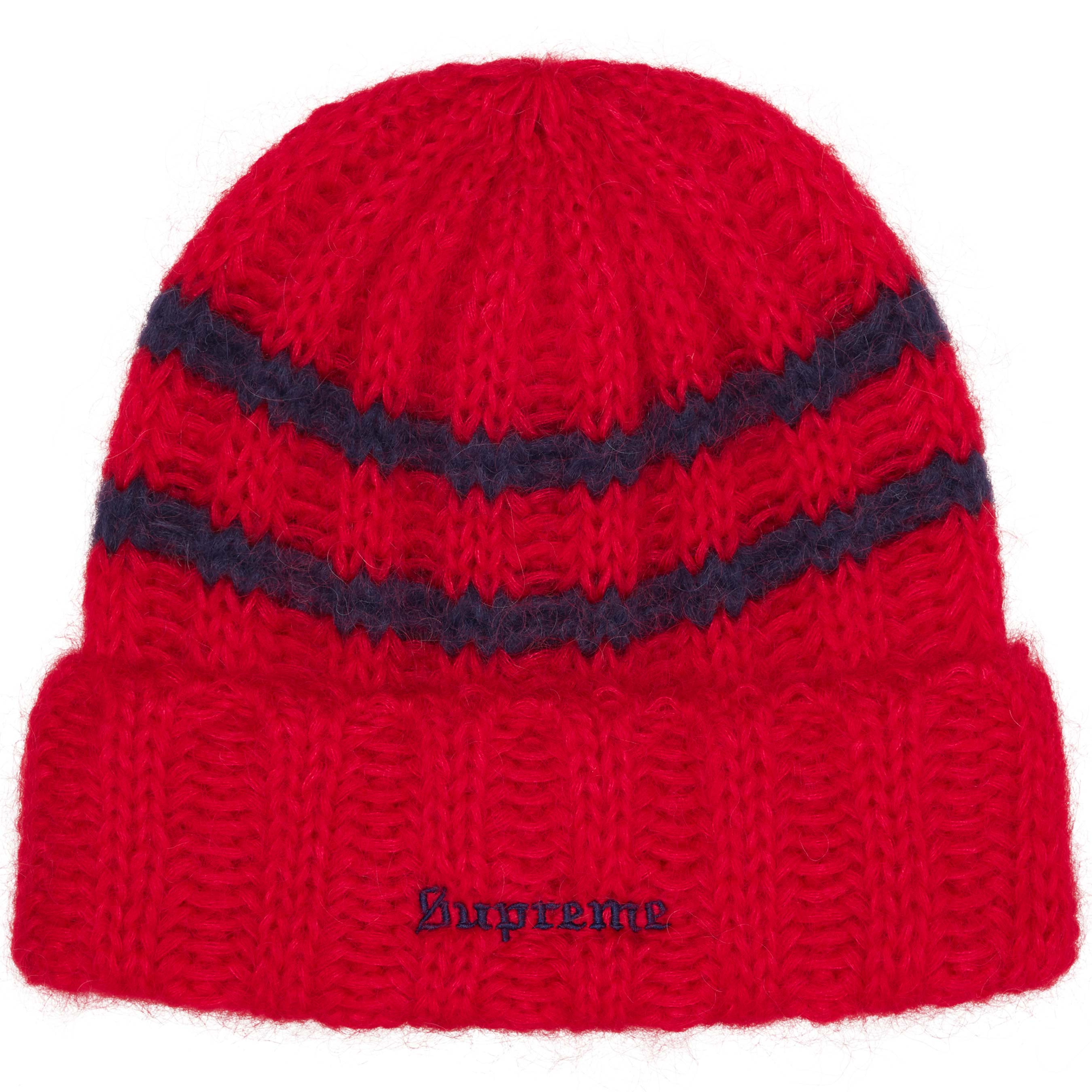 Brushed Stripe Beanie