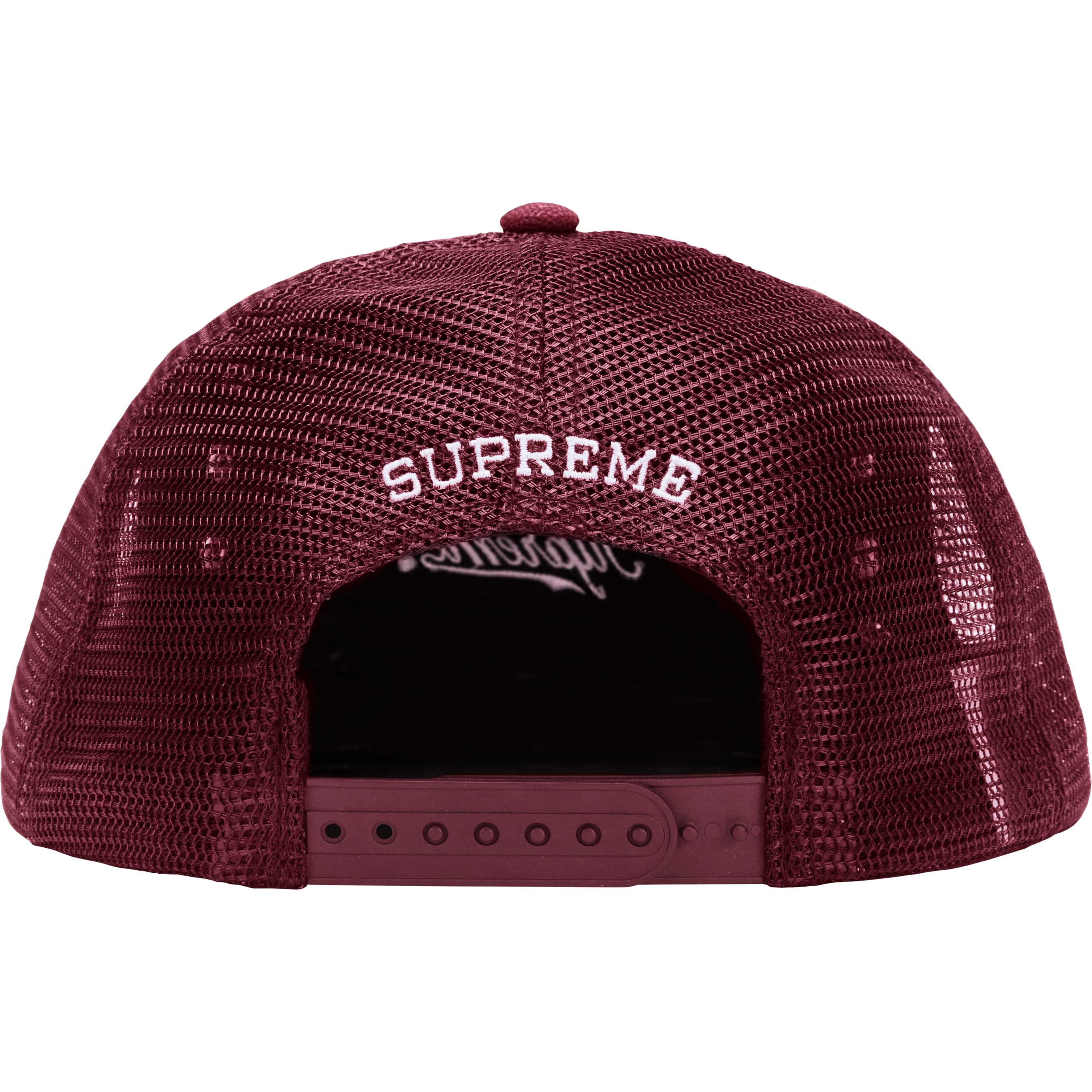 Supreme®/b.b. Simon Studded Canvas Mesh Back 5-Panel