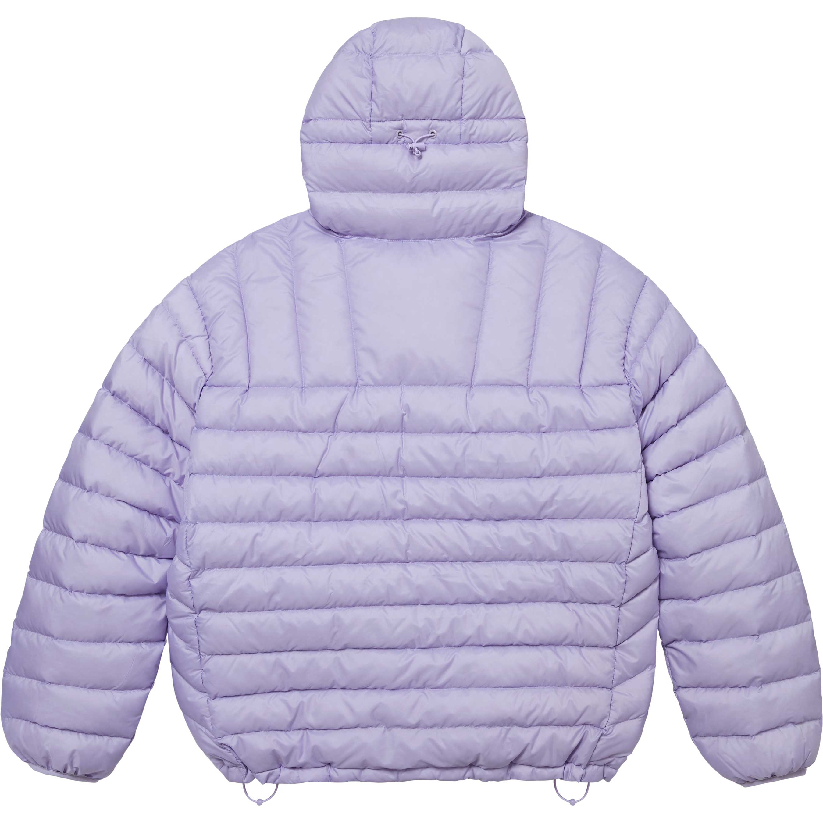 Micro Down Half Zip Hooded Pullover