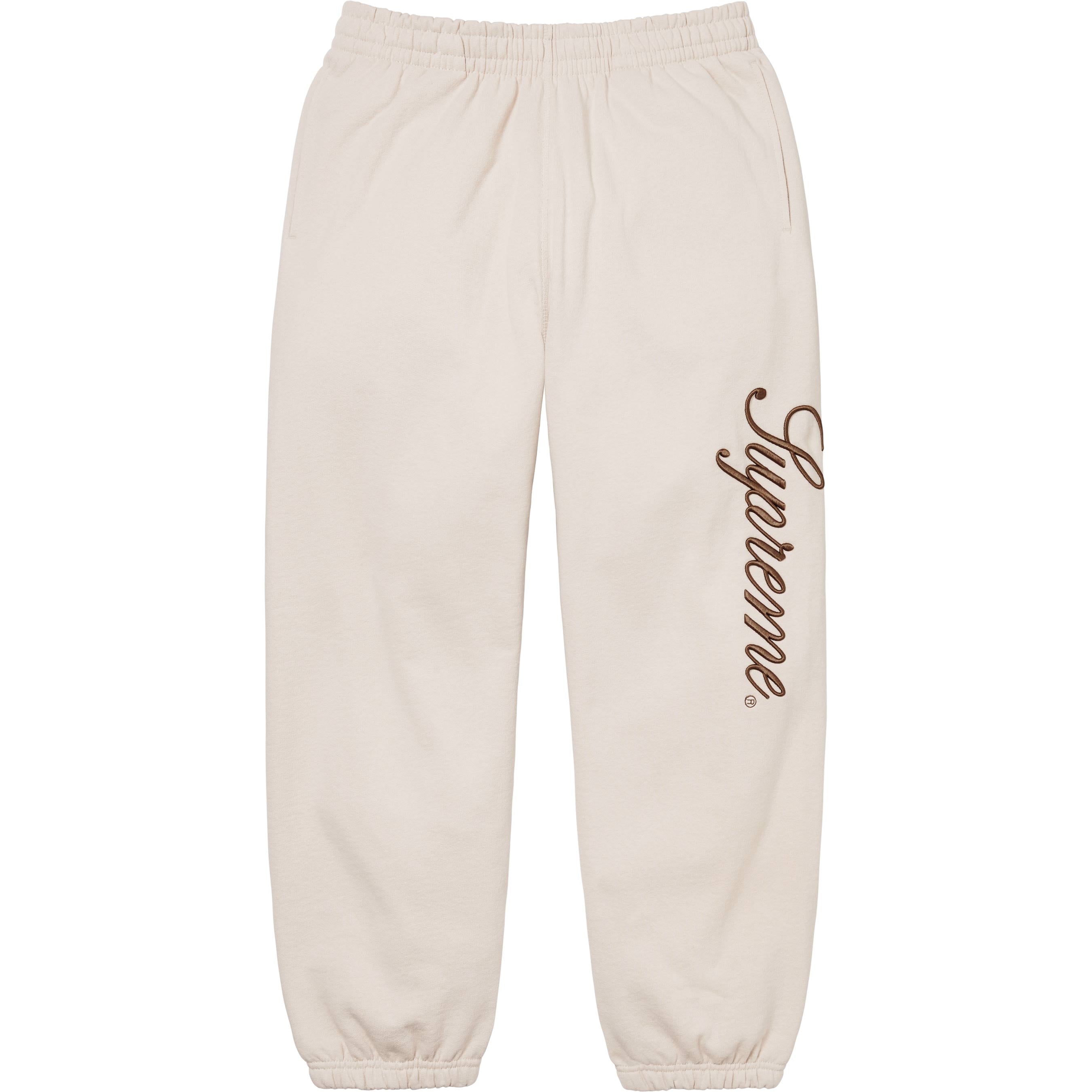Embroidered Script Sweatpant