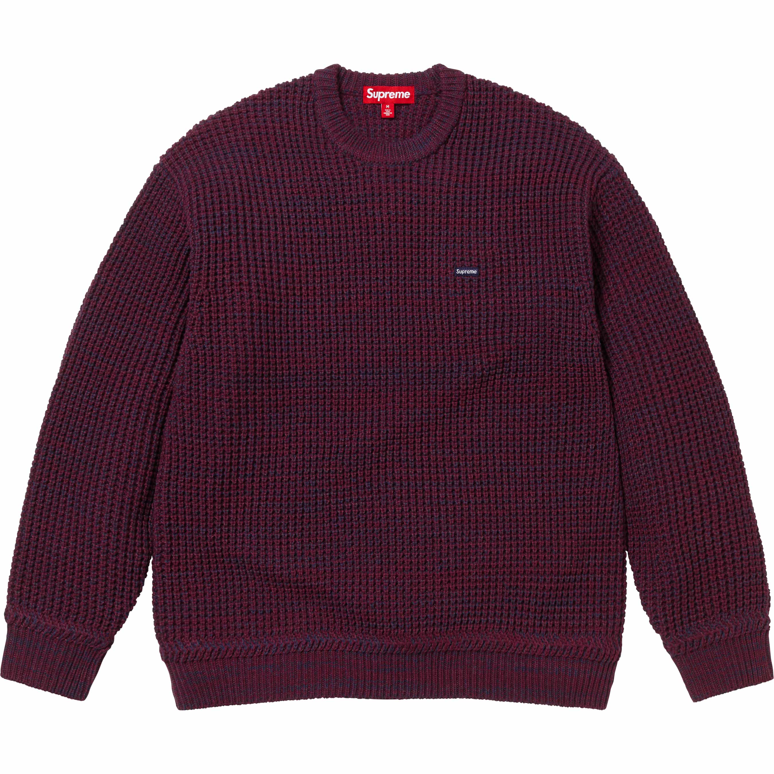 Waffle Small Box Sweater