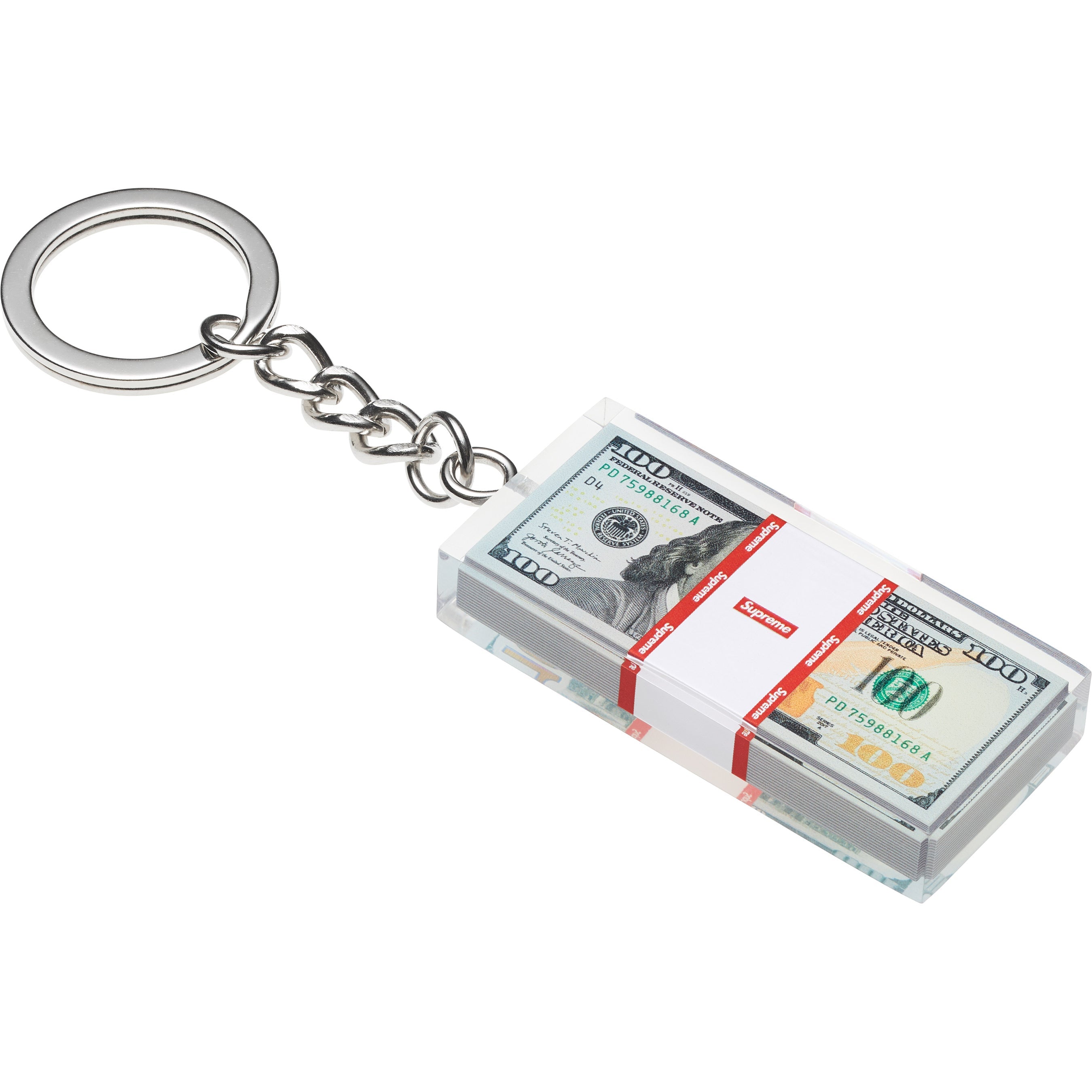 Cash Paperweight Keychain