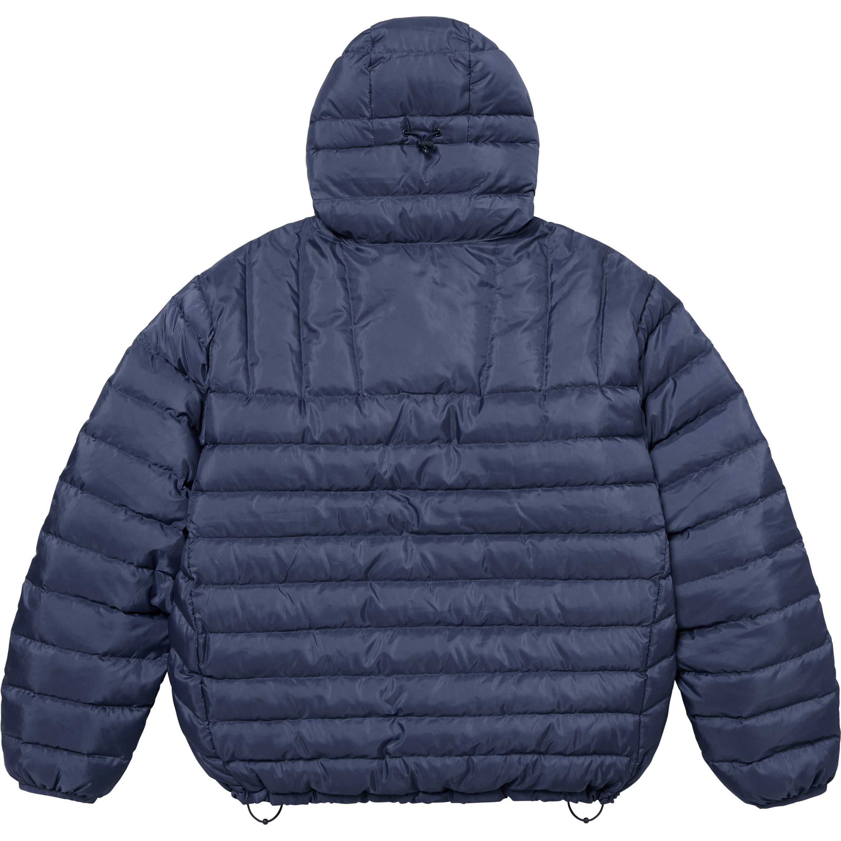 Micro Down Half Zip Hooded Pullover
