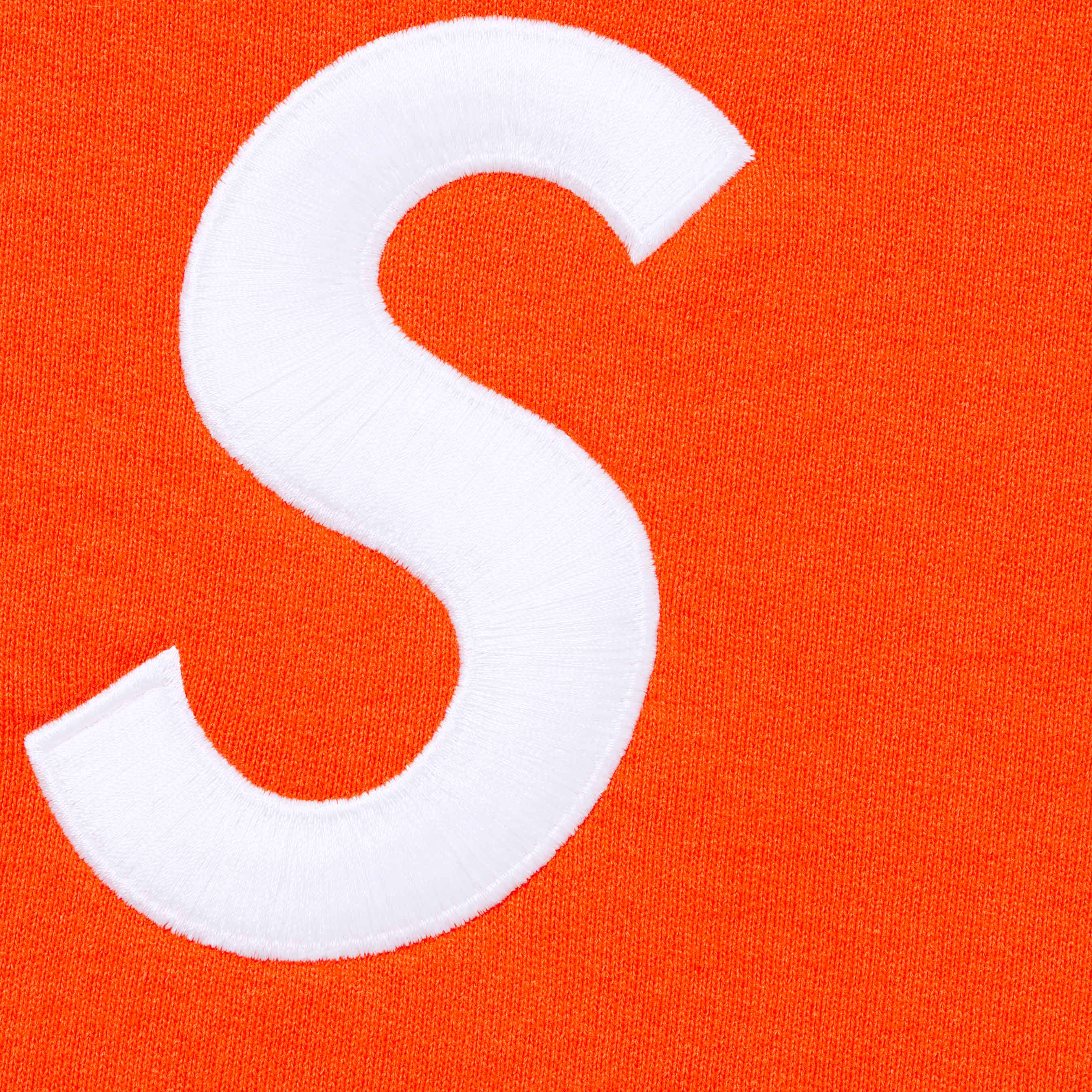 S Logo Zip Up Hooded Sweatshirt