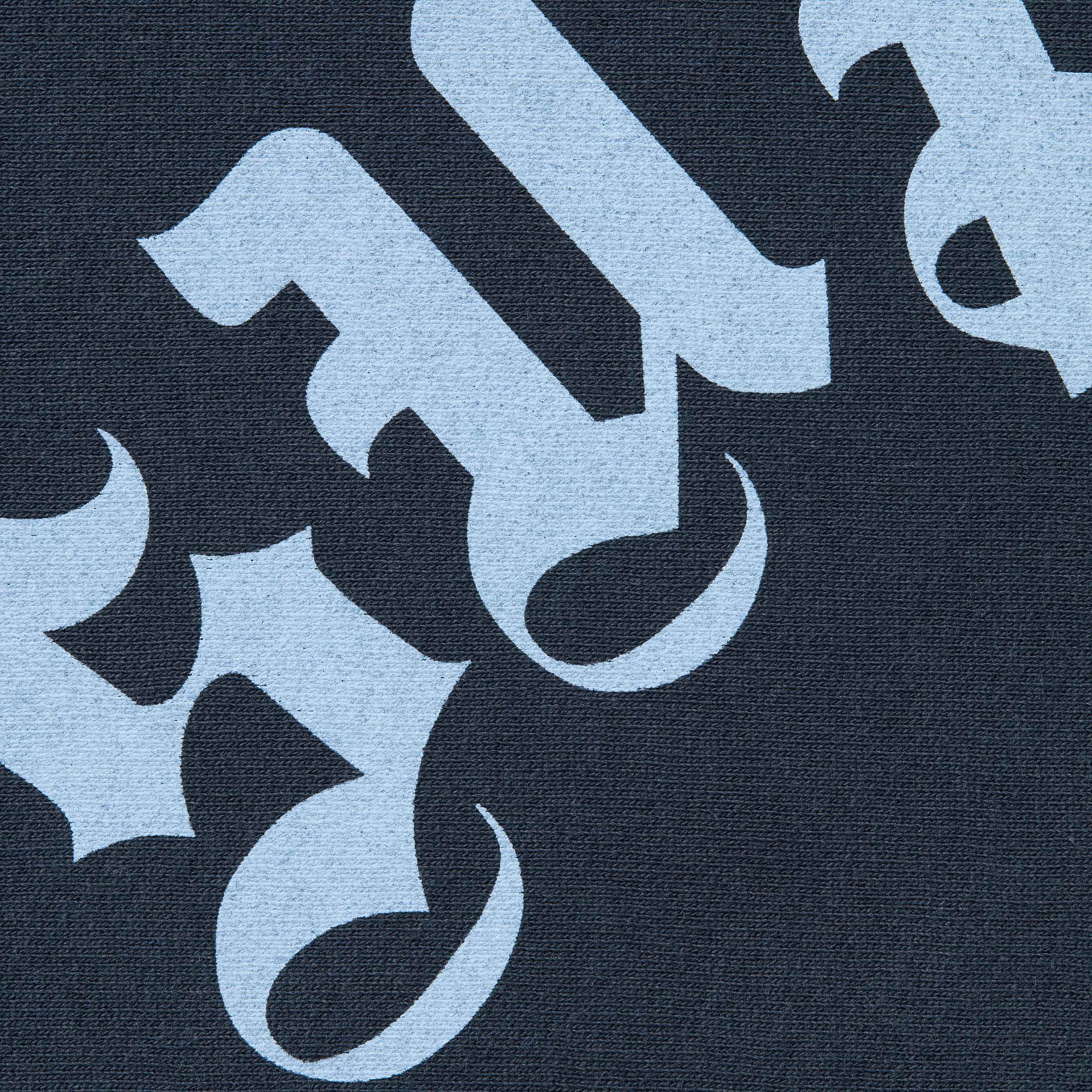 Printed Arc Hooded Sweatshirt