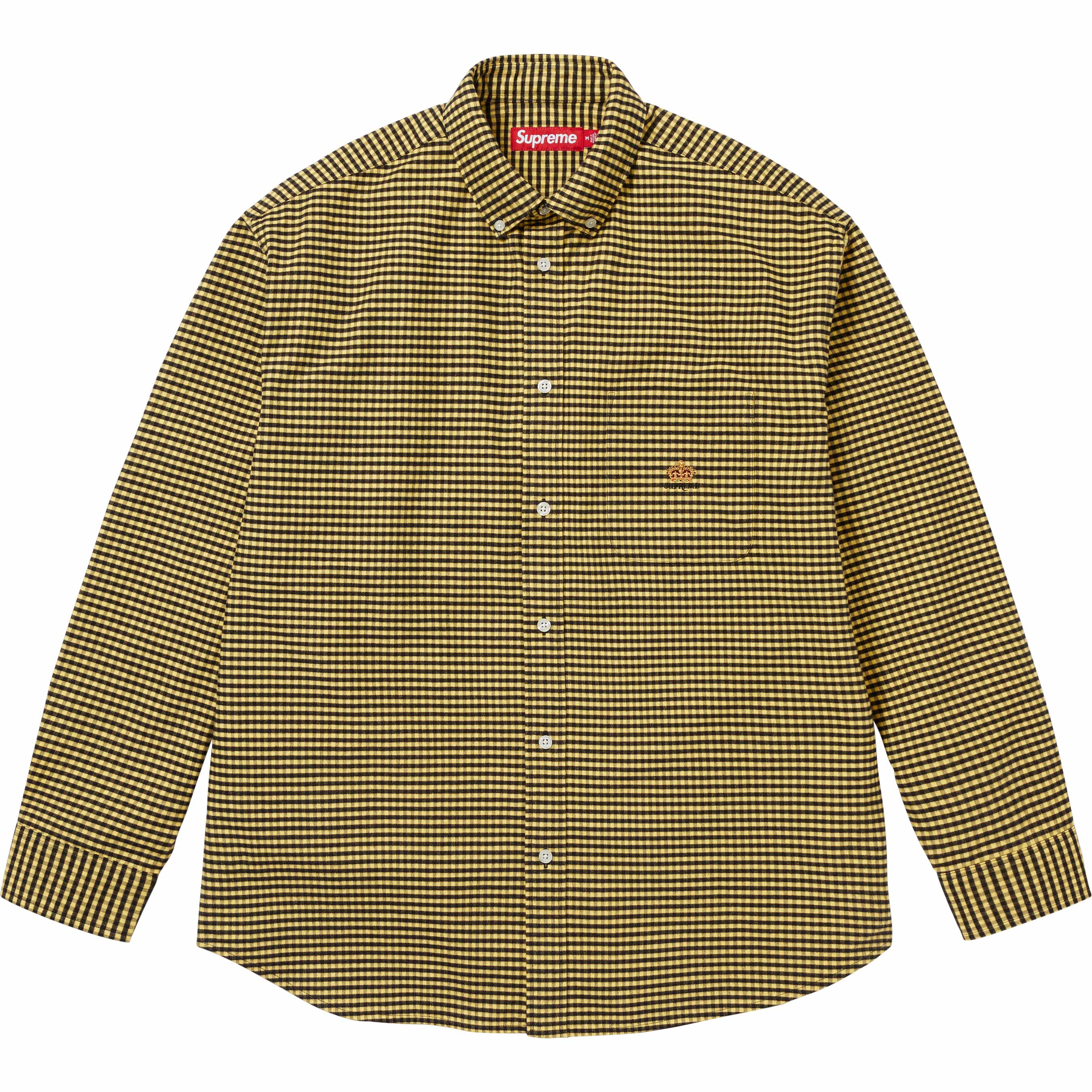 Loose Fit Flannel Oxford Shirt