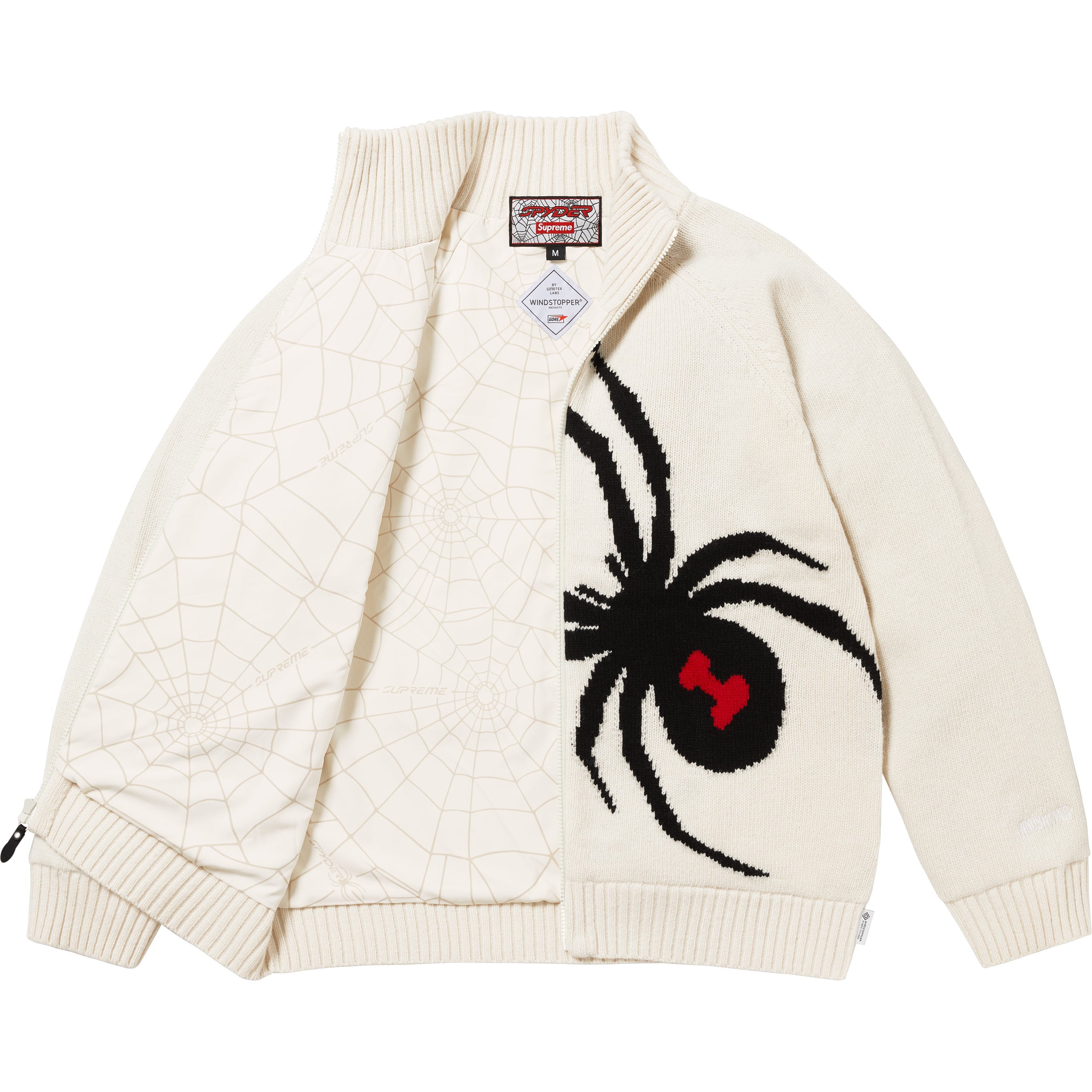 Supreme®/ Spyder® WINDSTOPPER® Zip Up Sweater