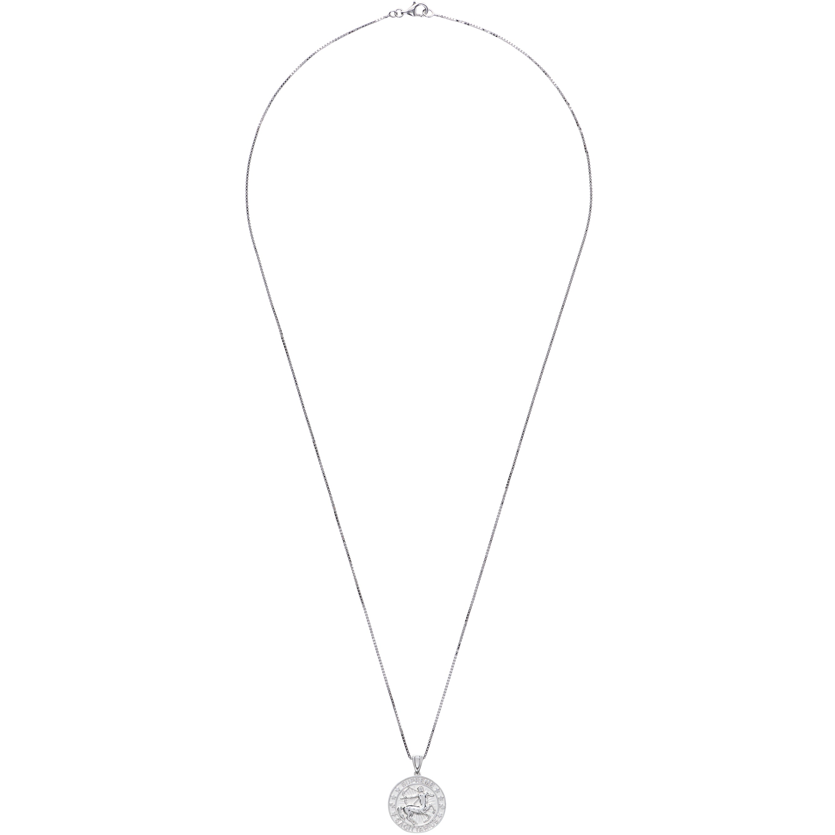 Supreme®/Jacob&Co Sterling Silver Zodiac Pendant