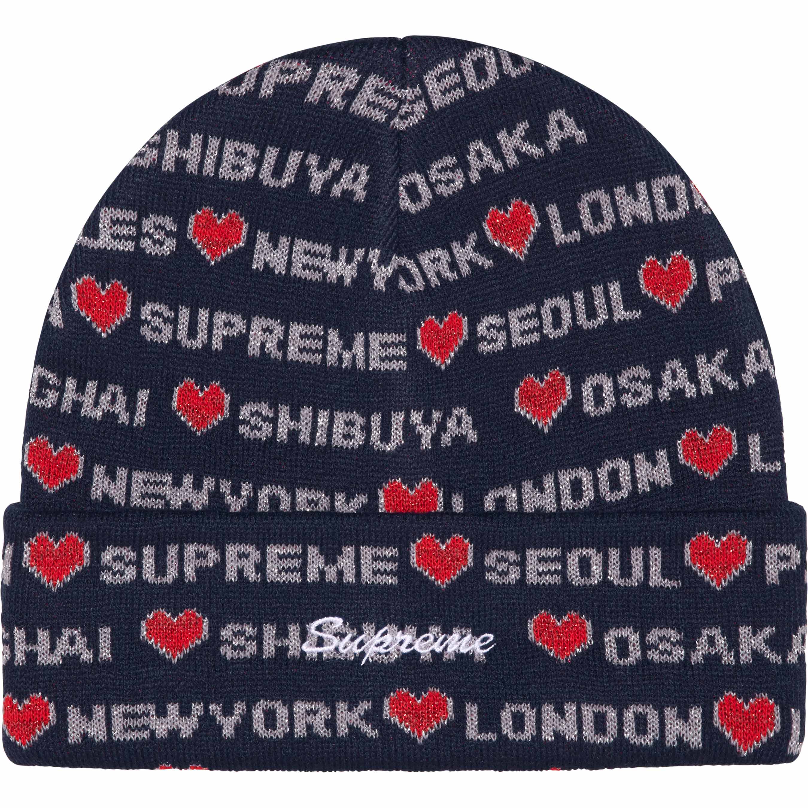 Hearts Beanie