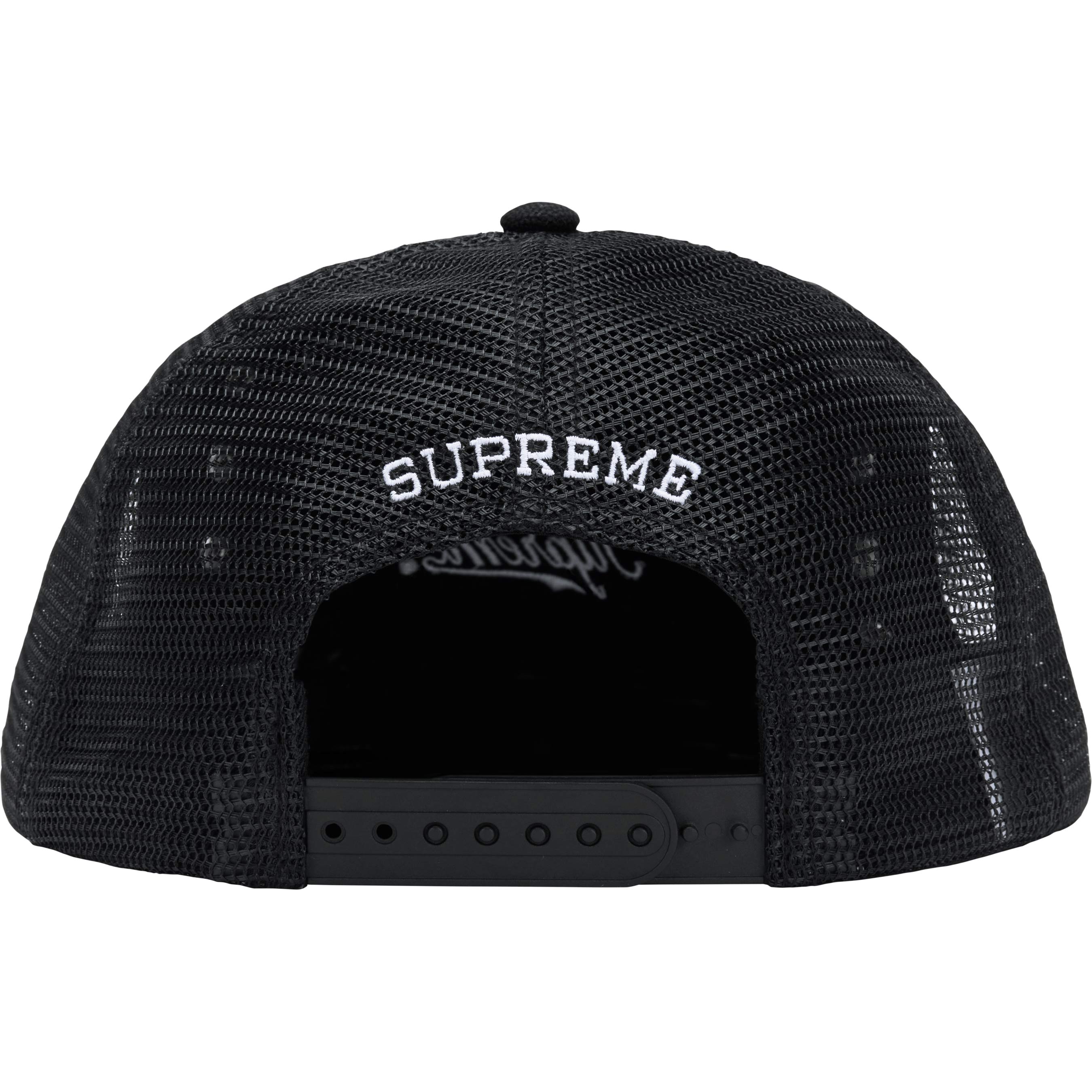 Supreme®/b.b. Simon Studded Canvas Mesh Back 5-Panel