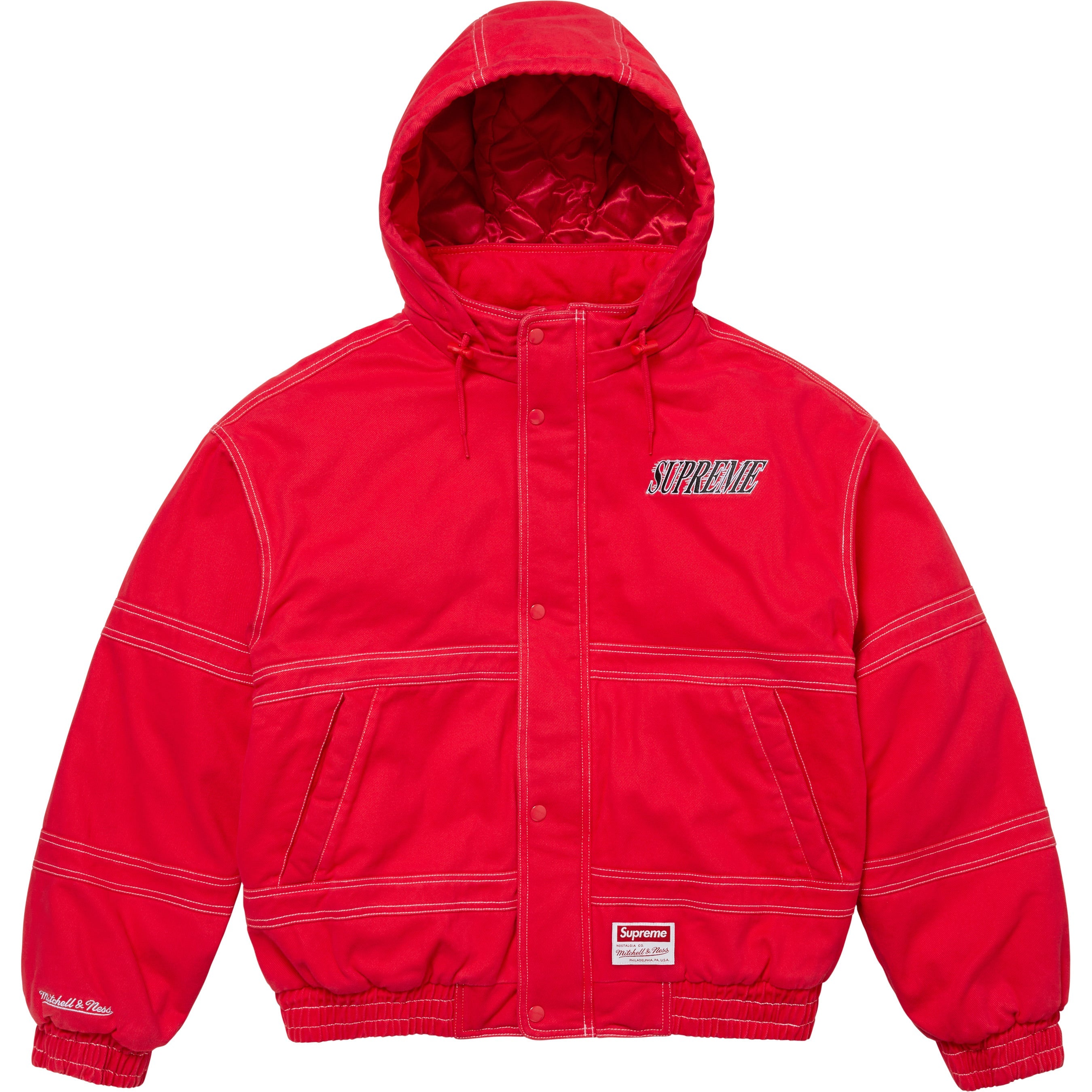 Supreme®/Mitchell & Ness® Twill Stadium Jacket