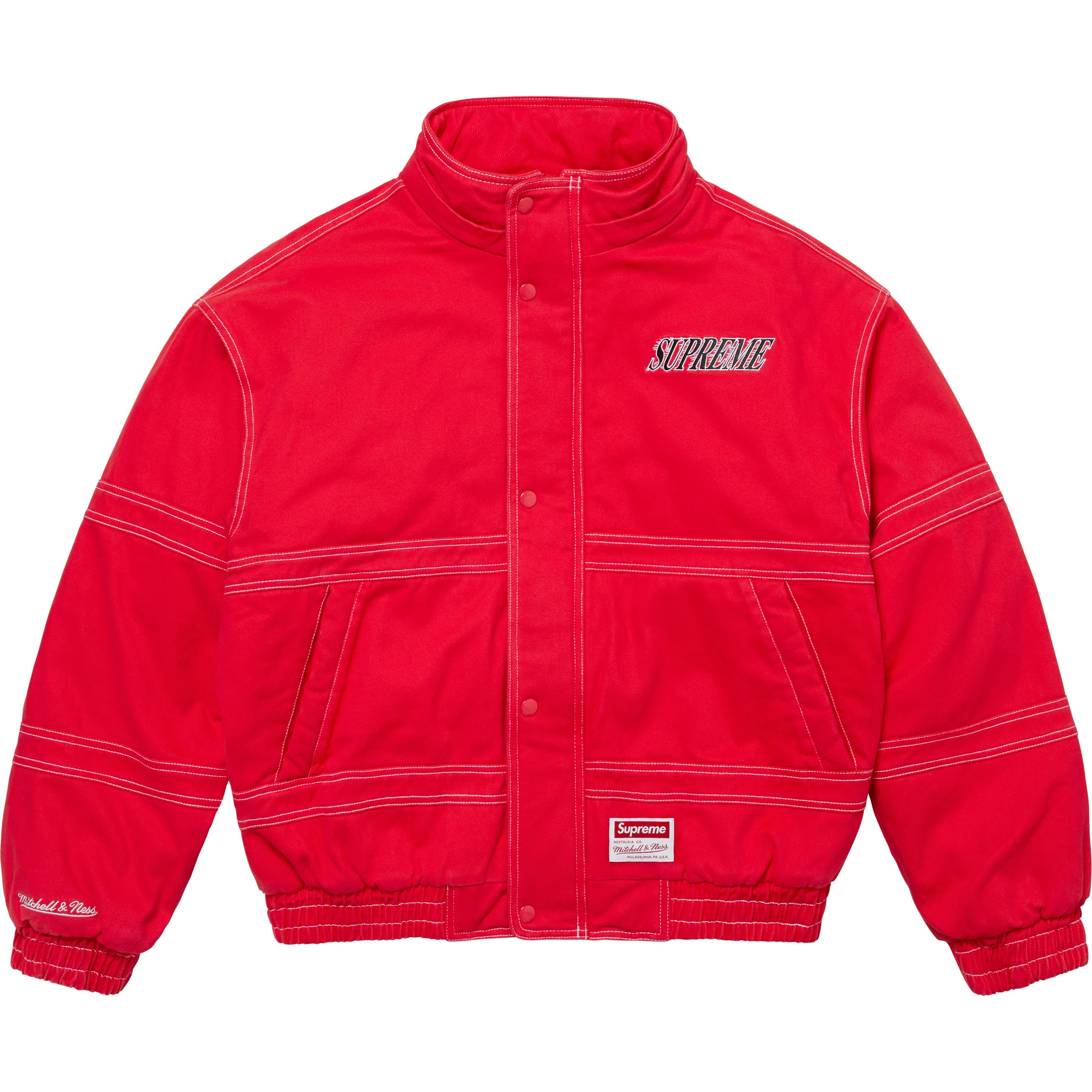 Supreme®/Mitchell & Ness® Twill Stadium Jacket