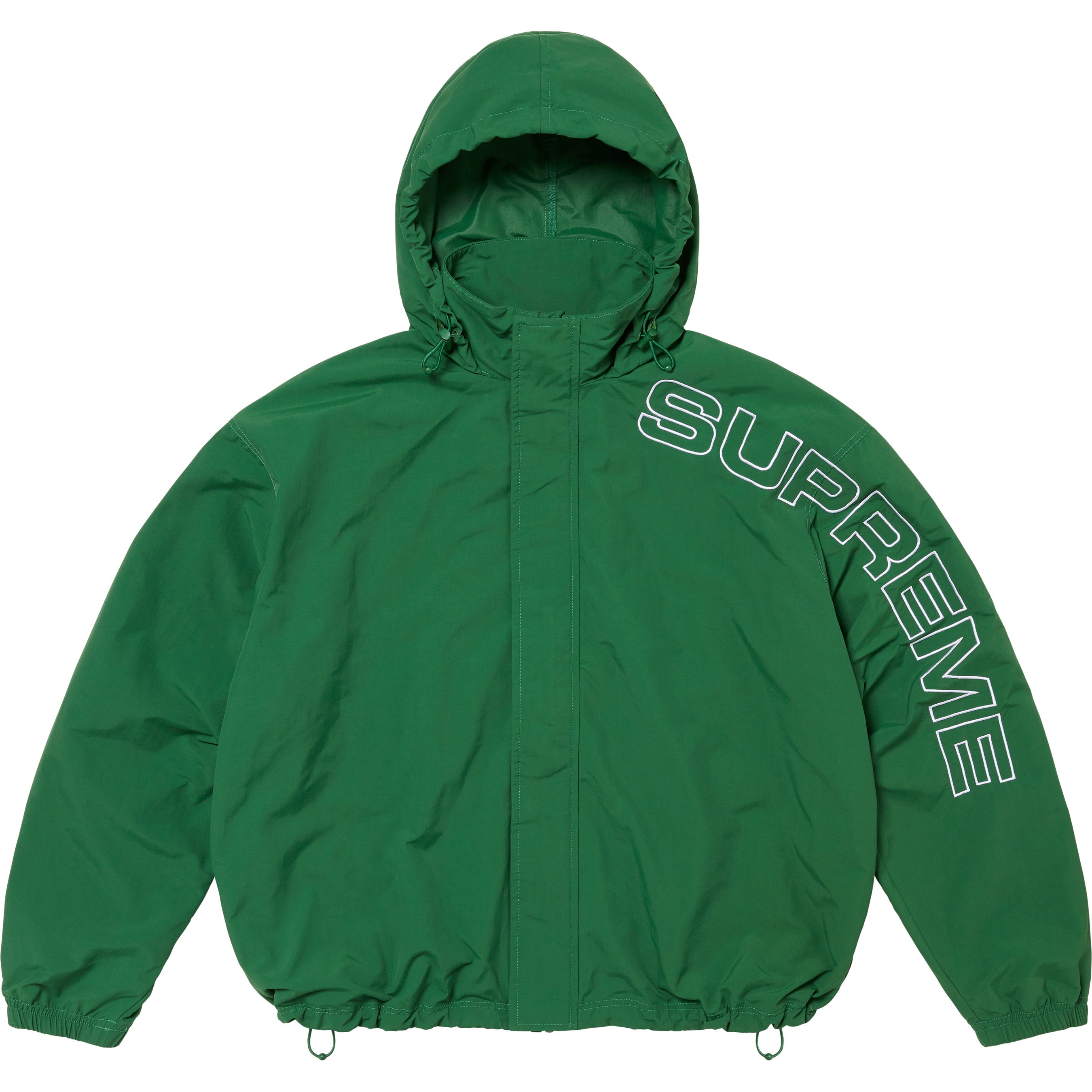 Spellout Embroidered Track Jacket