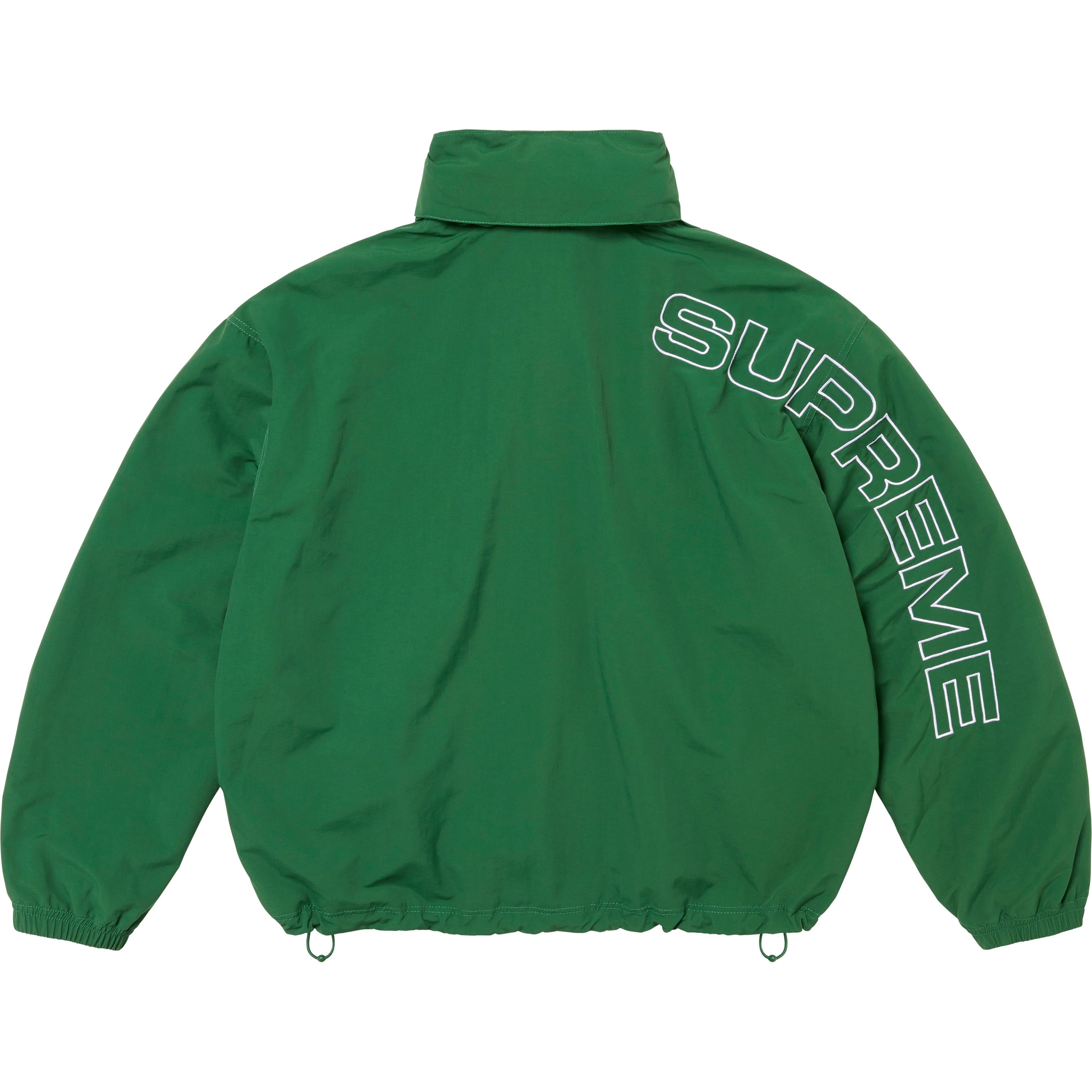 Spellout Embroidered Track Jacket