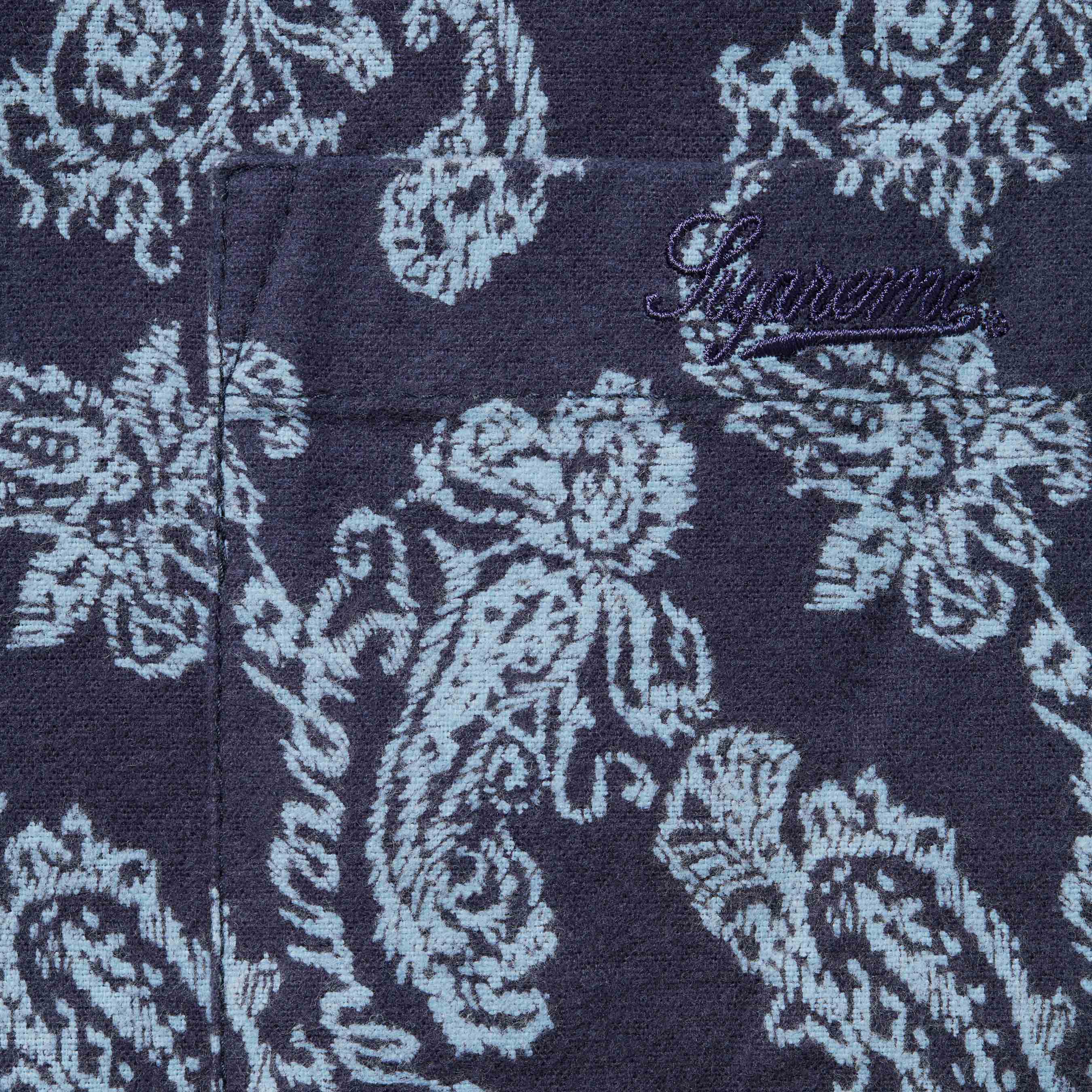Paisley Flannel Shirt