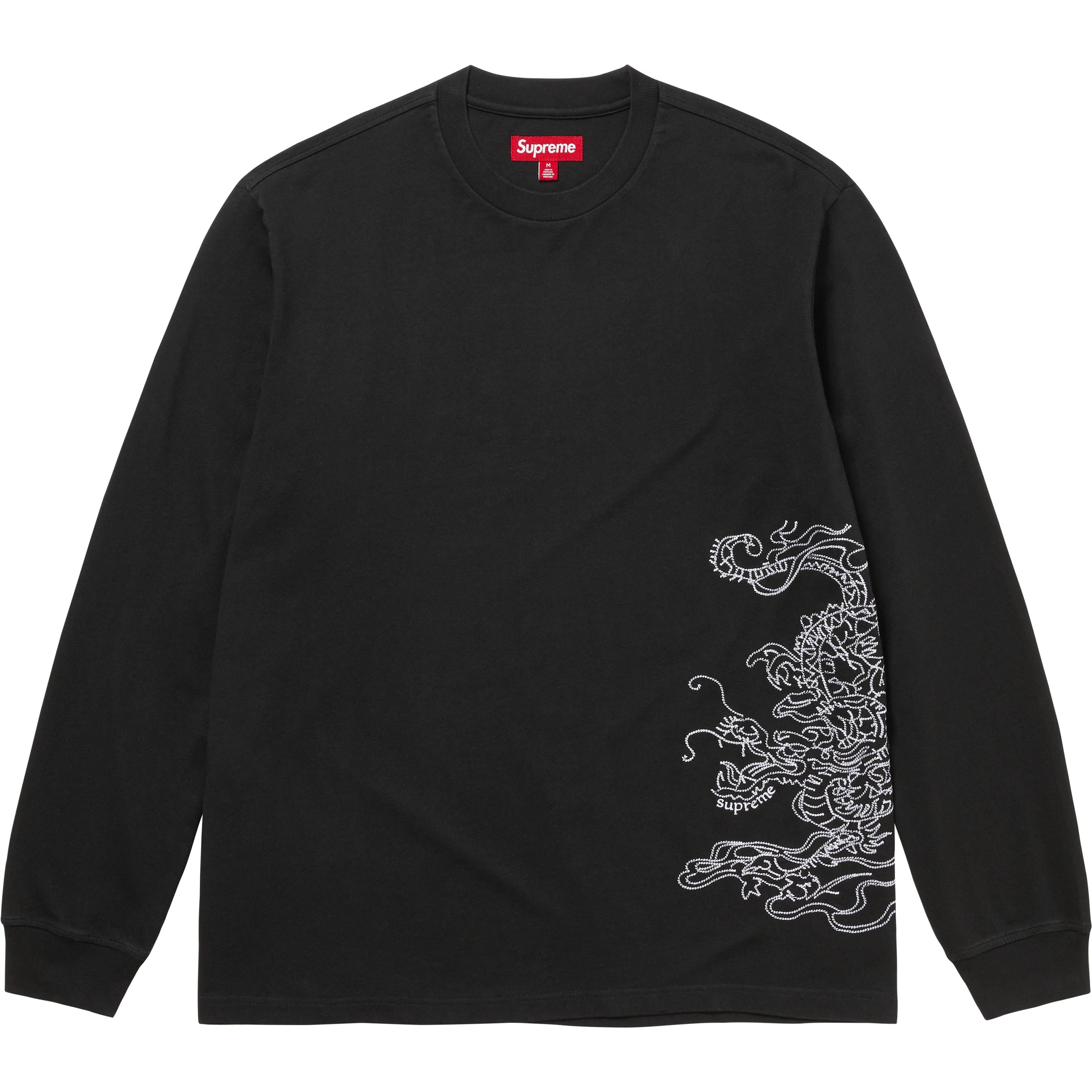 Dragon Embroidered L/S Top