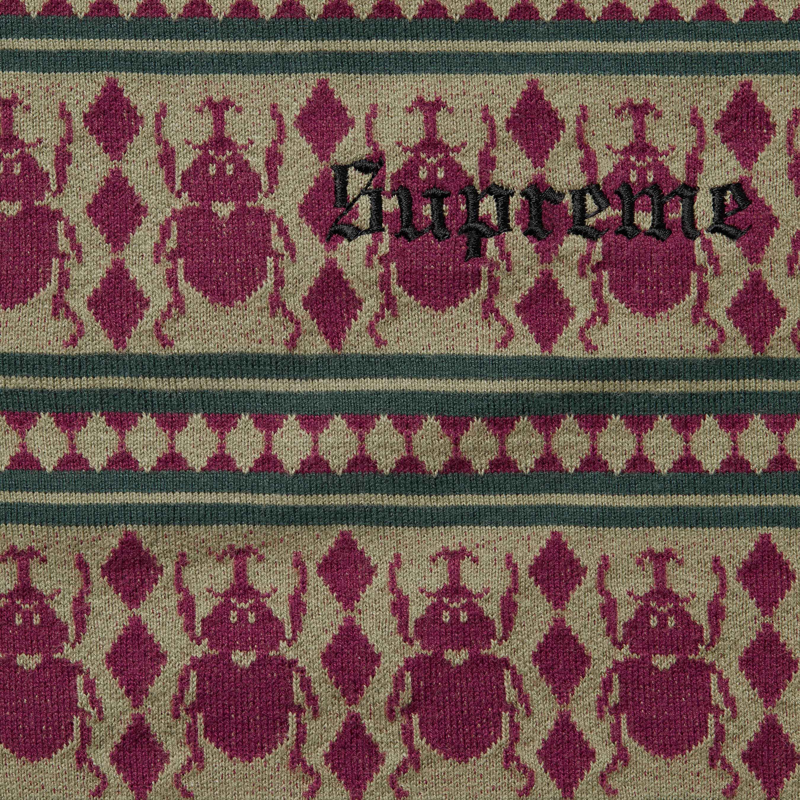 Jacquard Scarab S/S Top