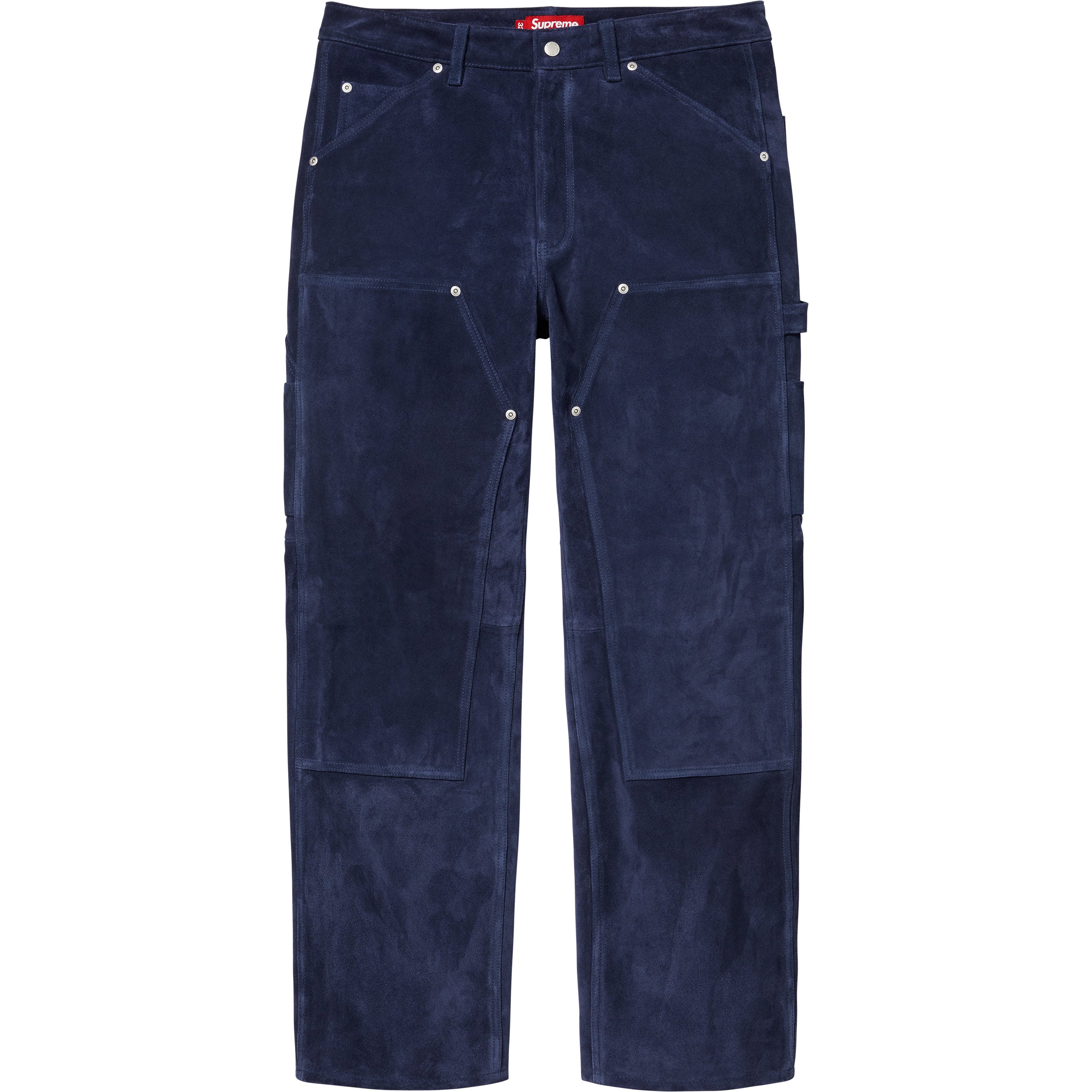 Suede Double Knee Painter Pant